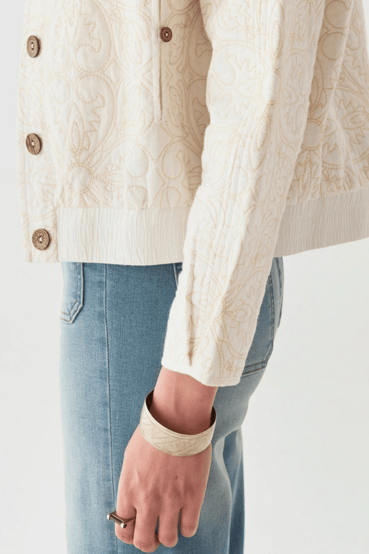 Maison Hotel Boticcelli Jacket - Tesela Ivory - Dotique - Maison Hotel
