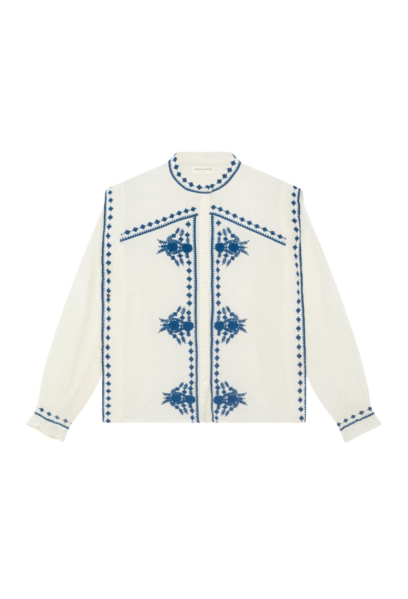 Maison Hotel Daisy Twist Philippa Blouse Panna Cotta Dotique