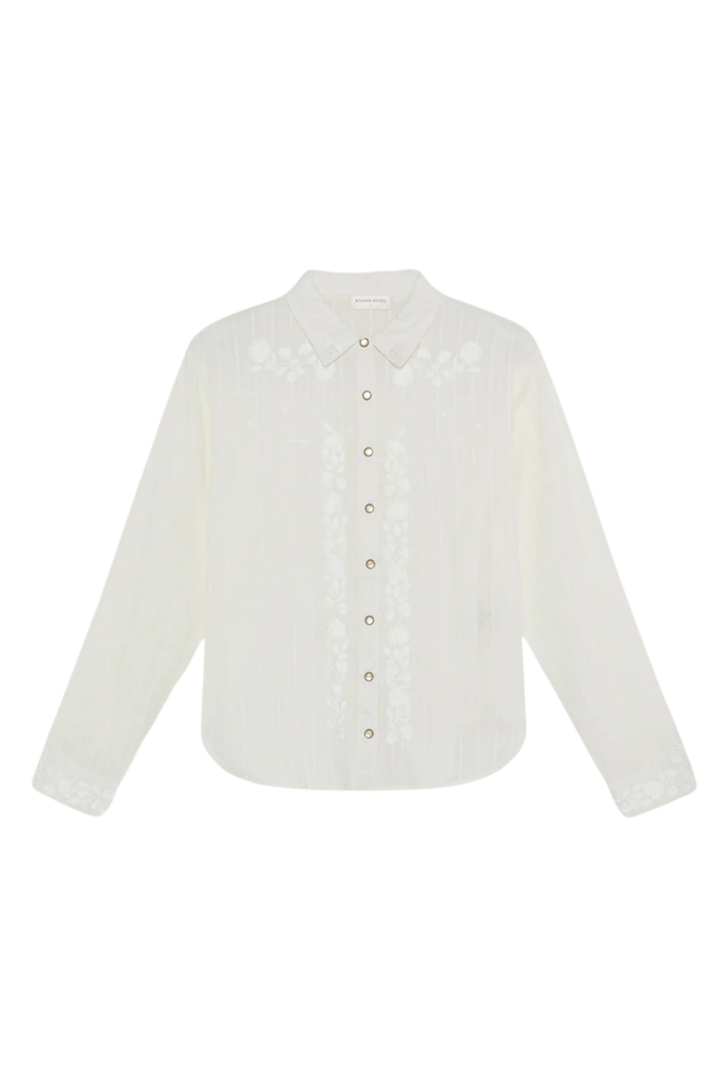 Maison Hotel Django Kerry Luna Blanca Blouse - Dotique - Maison Hotel