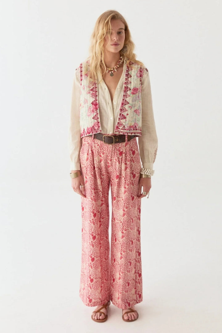 Maison Hotel Balmoral Ramona Vest in Candy Roses Dotique