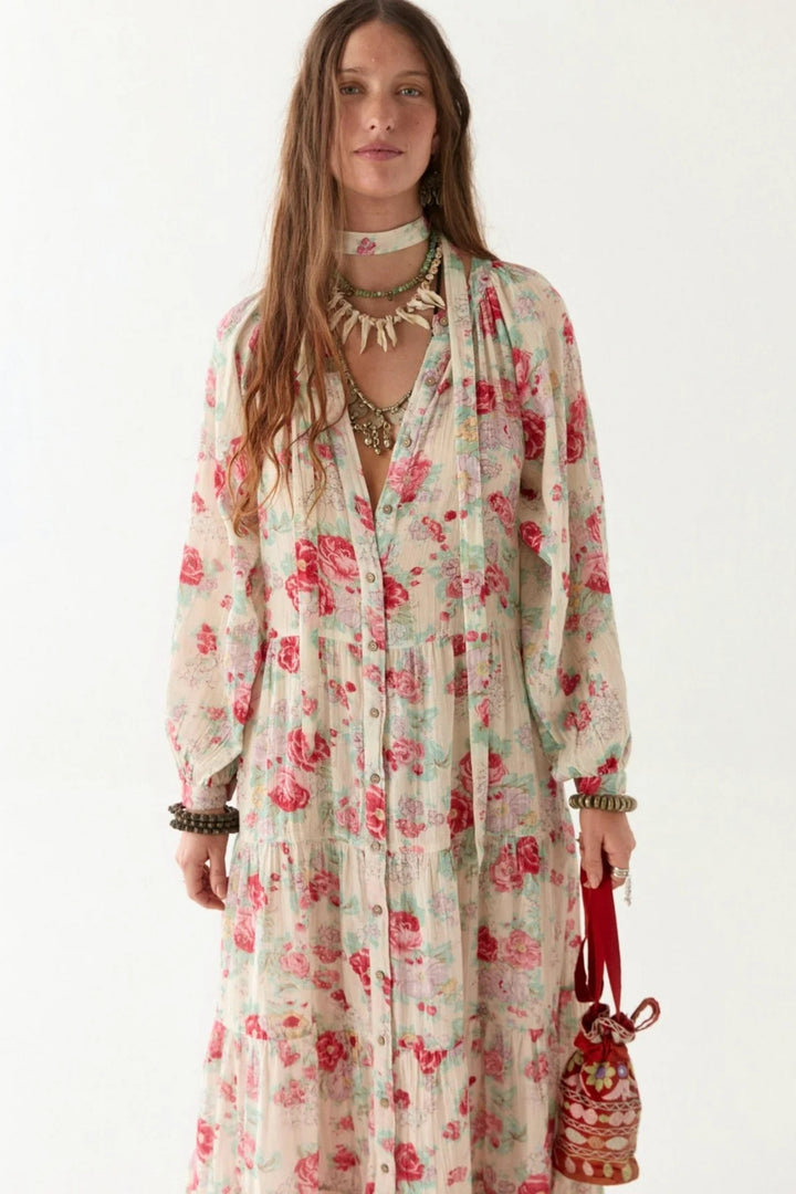 Maison Hotel Balmoral Agustina Candy Roses Dress Dotique