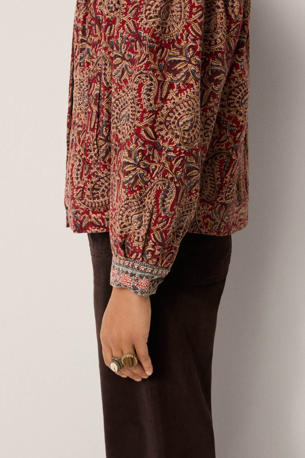 Maison Hotel Johnny Walker Olivia Burnt Russet Jacket
