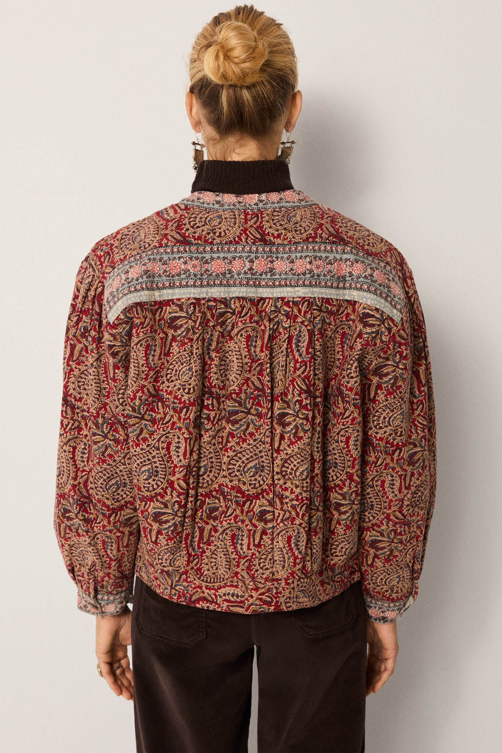 Maison Hotel Johnny Walker Olivia Burnt Russet Jacket