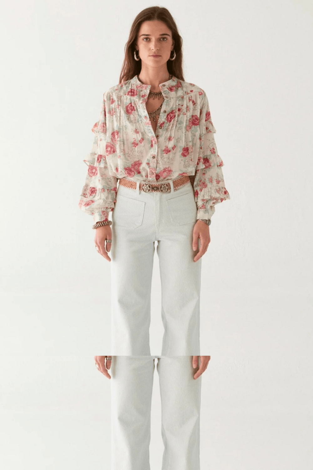 Maison Hotel Lolita Blouse - Candy Roses - Dotique - Maison Hotel