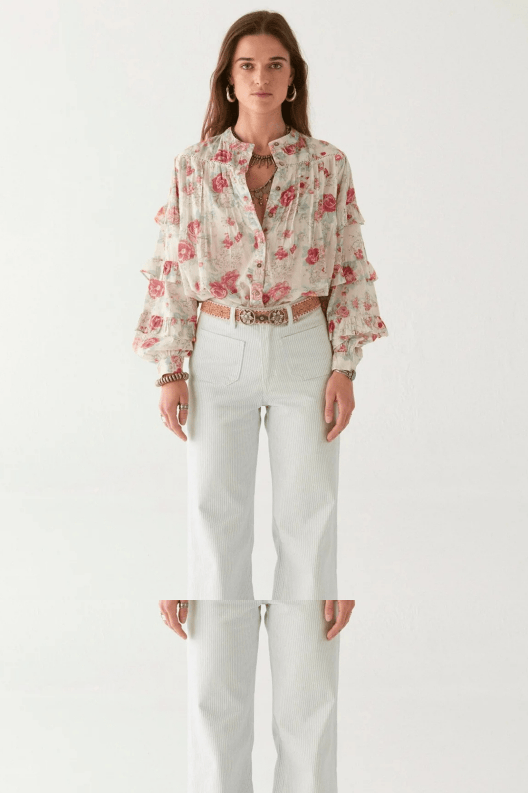 Maison Hotel Lolita Blouse - Candy Roses - Dotique - Maison Hotel