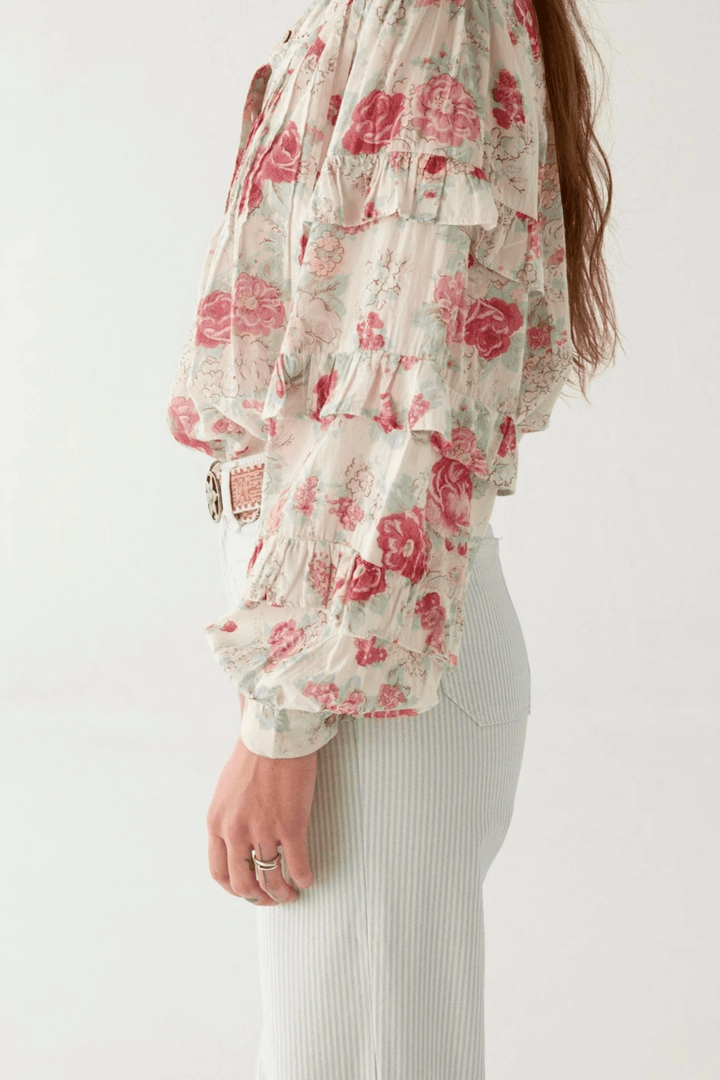 Maison Hotel Lolita Blouse - Candy Roses - Dotique - Maison Hotel