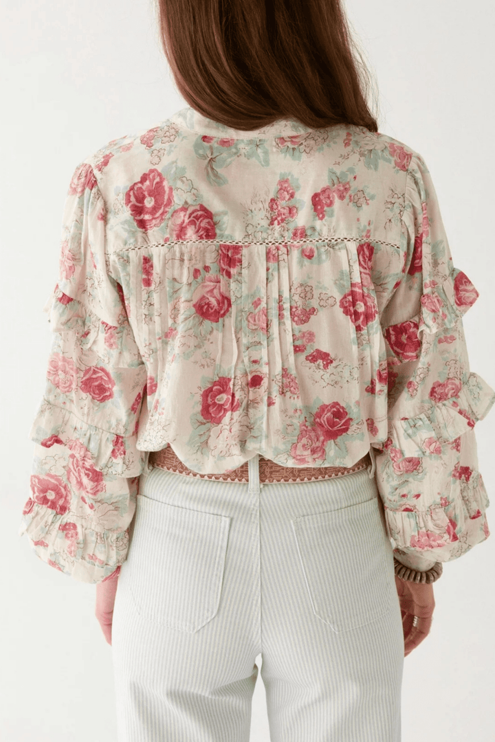 Maison Hotel Lolita Blouse - Candy Roses - Dotique - Maison Hotel