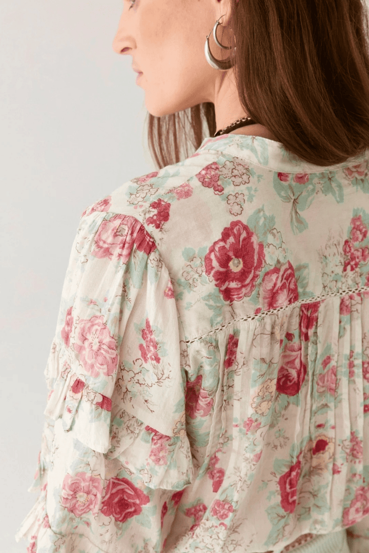 Maison Hotel Lolita Blouse - Candy Roses - Dotique - Maison Hotel