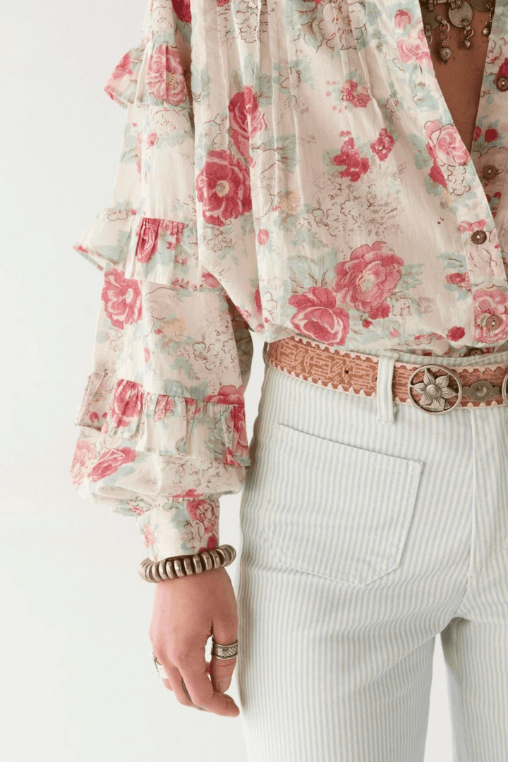 Maison Hotel Lolita Blouse - Candy Roses - Dotique - Maison Hotel