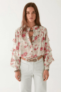 Maison Hotel Lolita Blouse - Candy Roses - Dotique - Maison Hotel