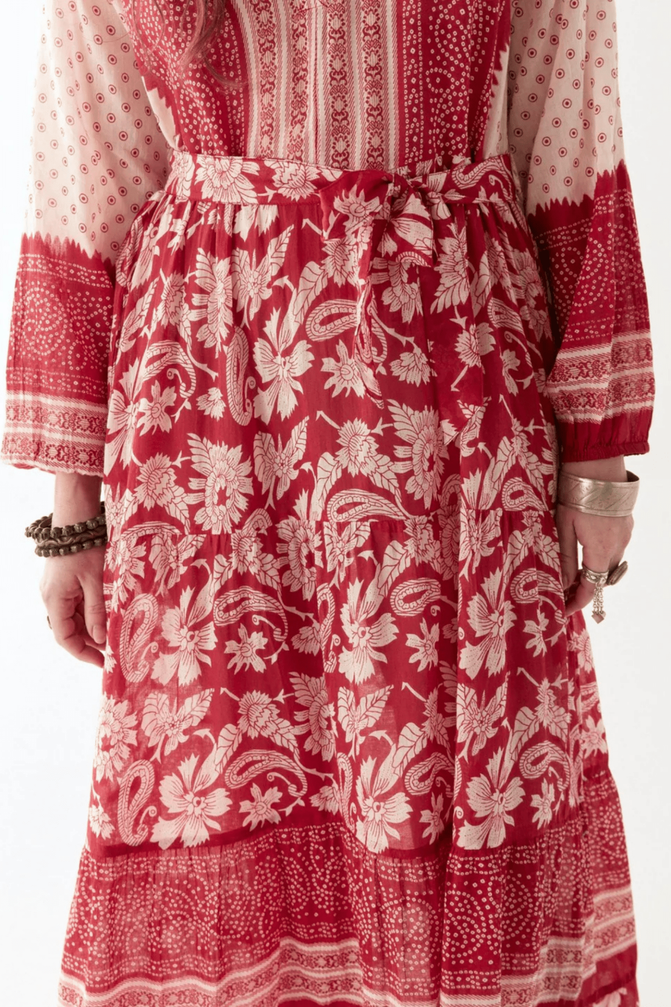 Maison Hotel Macarena Dress - Buleria Sangria - Dotique - Maison Hotel