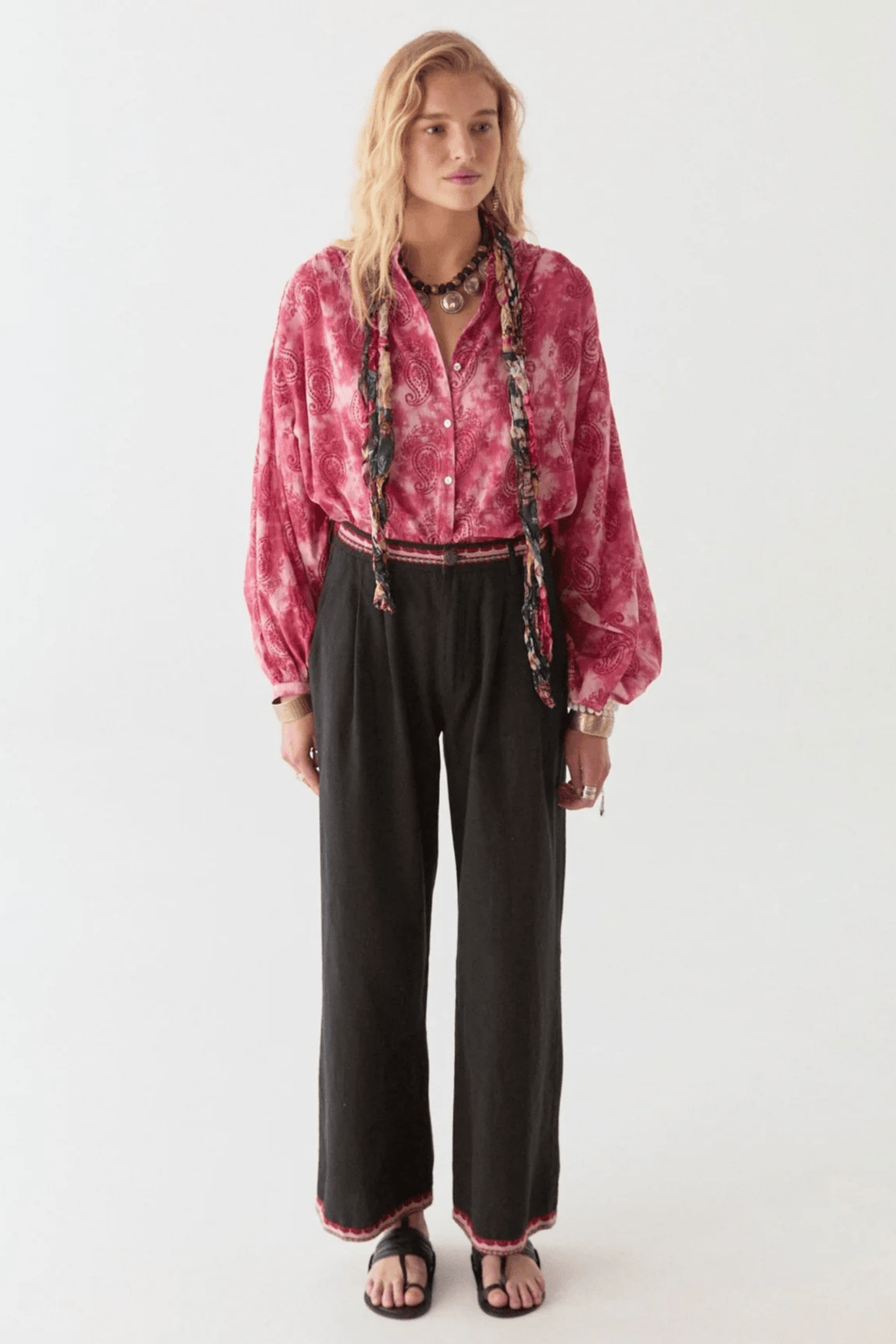 Maison Hotel Naty Blouse - Paisley Dream - Dotique - Maison Hotel