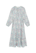 Maison Hotel Purple Paradaise Flora Dress Hawaiian Blue - Dotique - Maison Hotel
