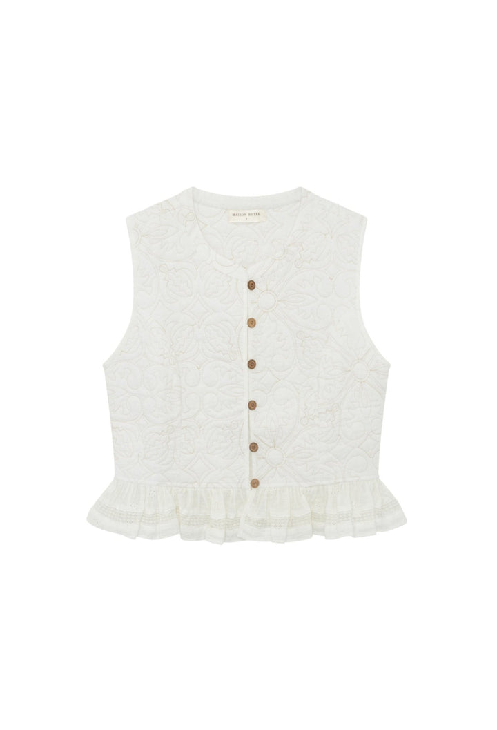 Maison Hotel Tesela Sandro Vest Ivory Dotique