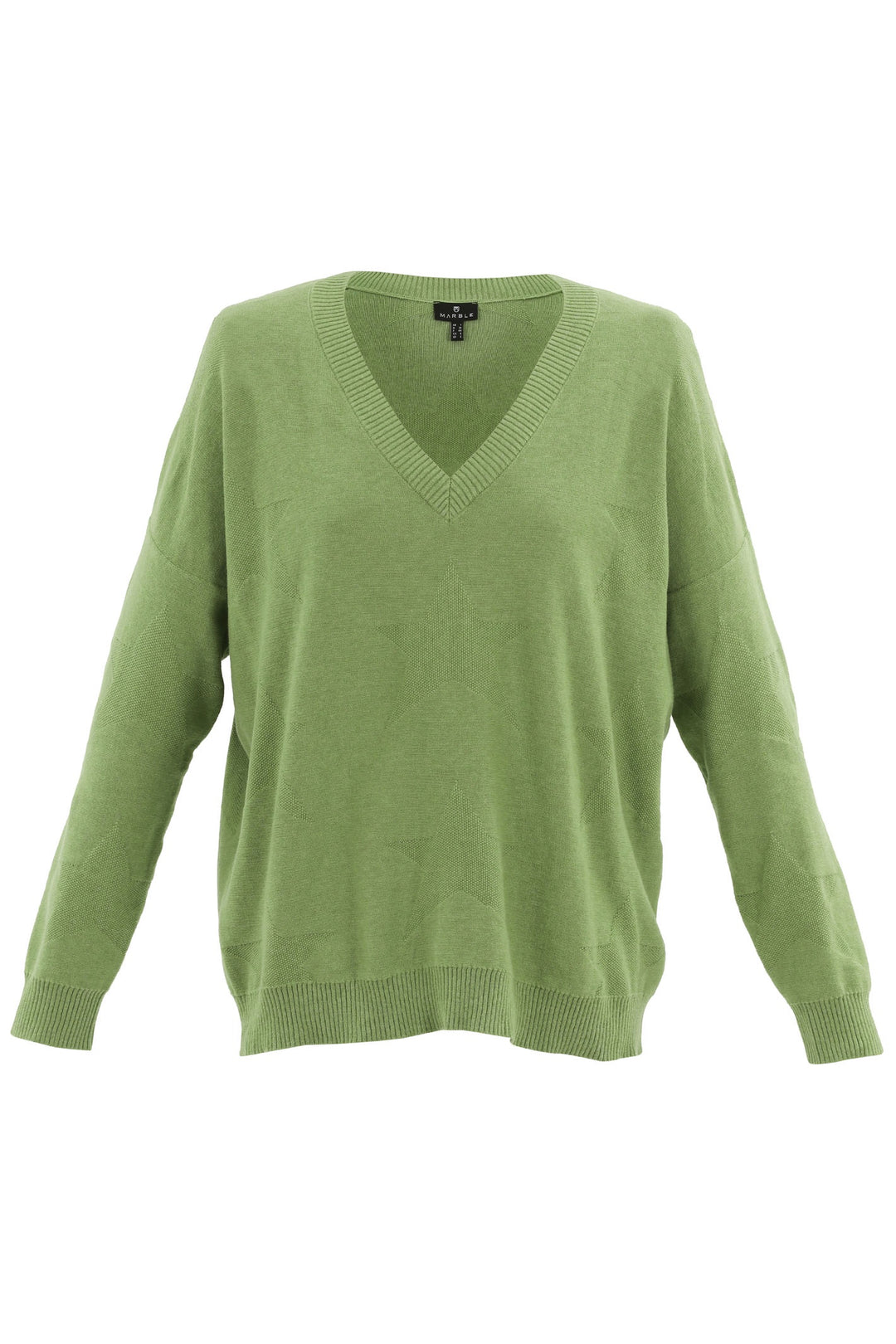 Marble 7575 Jumper Col 221 Green - Dotique