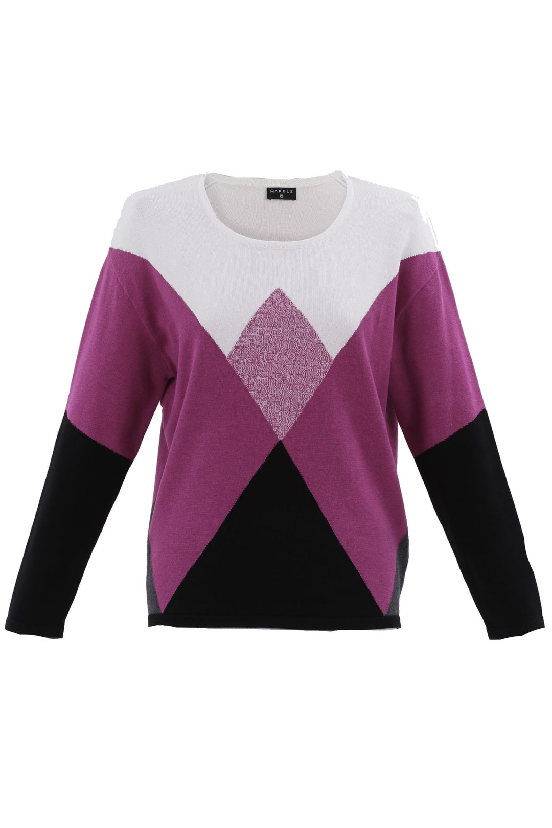 Marble 7605 Jumper Col 222 Purple - Dotique