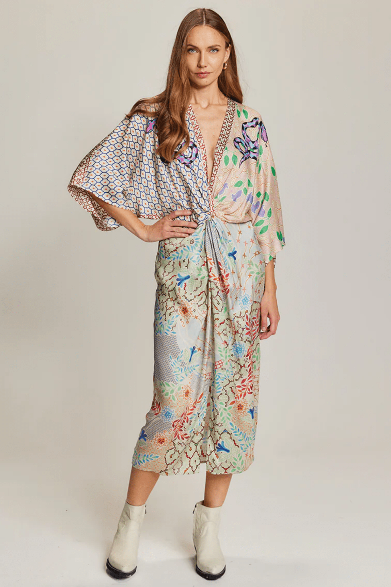 Me369 Camila Twisted Dress – Shipibo - Dotique - Me369