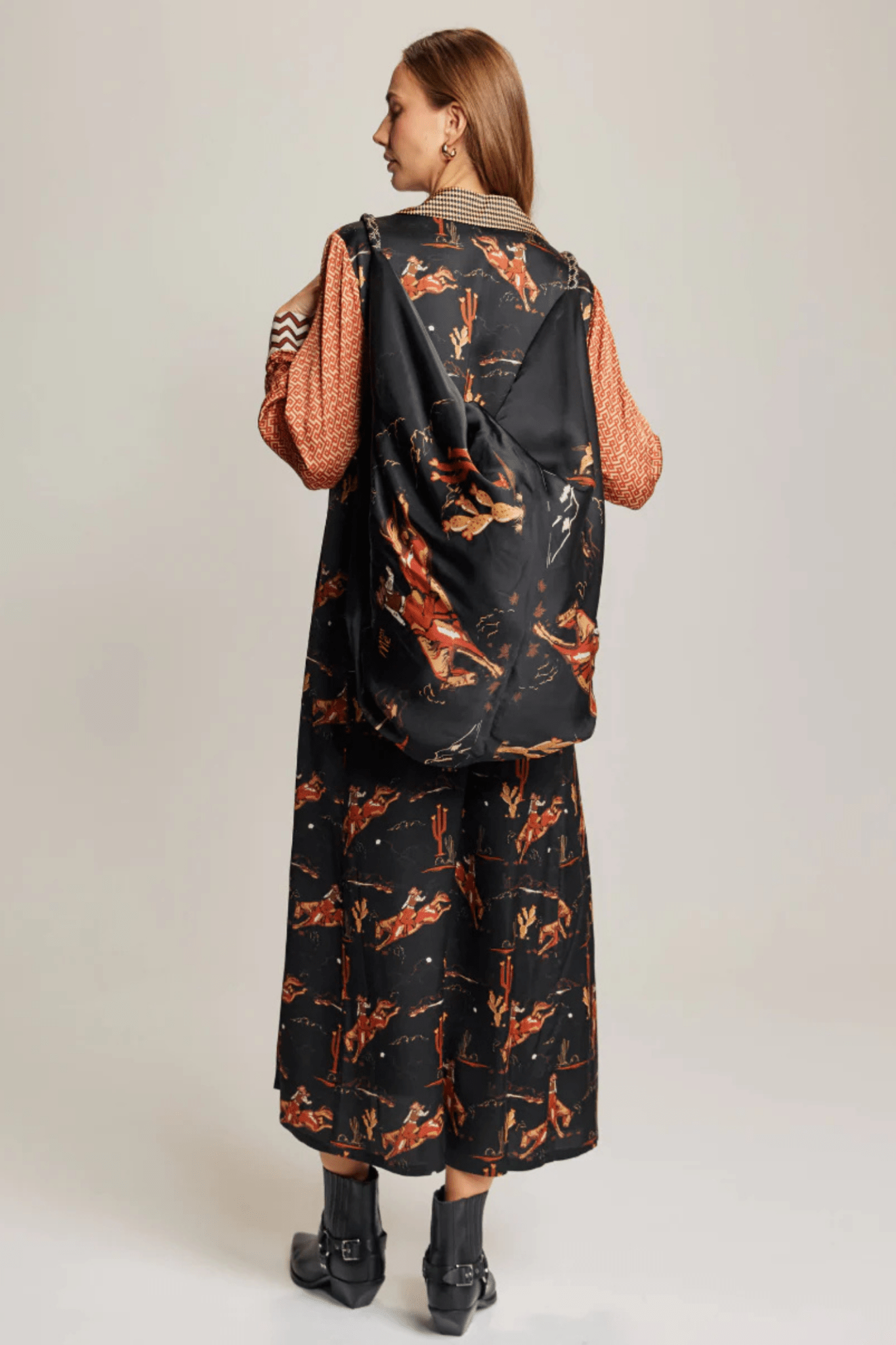 Me369 Kennedy Placket Maxi Dress - Rodeo - Dotique - Me369