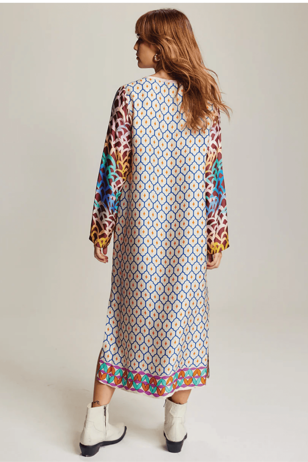 Me369 Violet VNeck TDress – Shipibo - Dotique - Me369