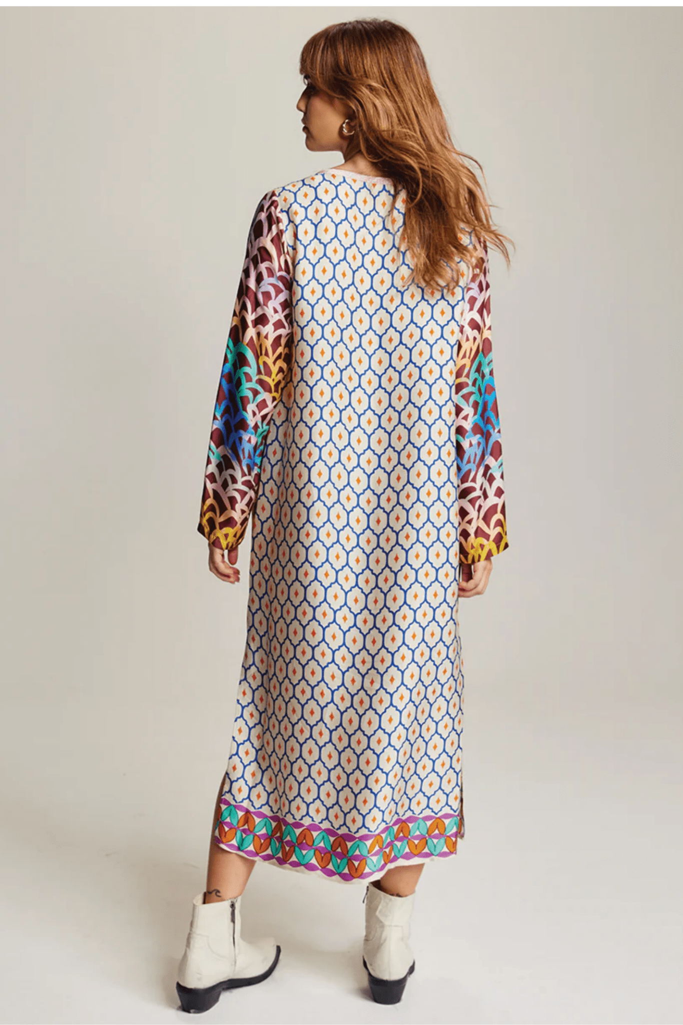 Me369 Violet VNeck TDress – Shipibo - Dotique - Me369