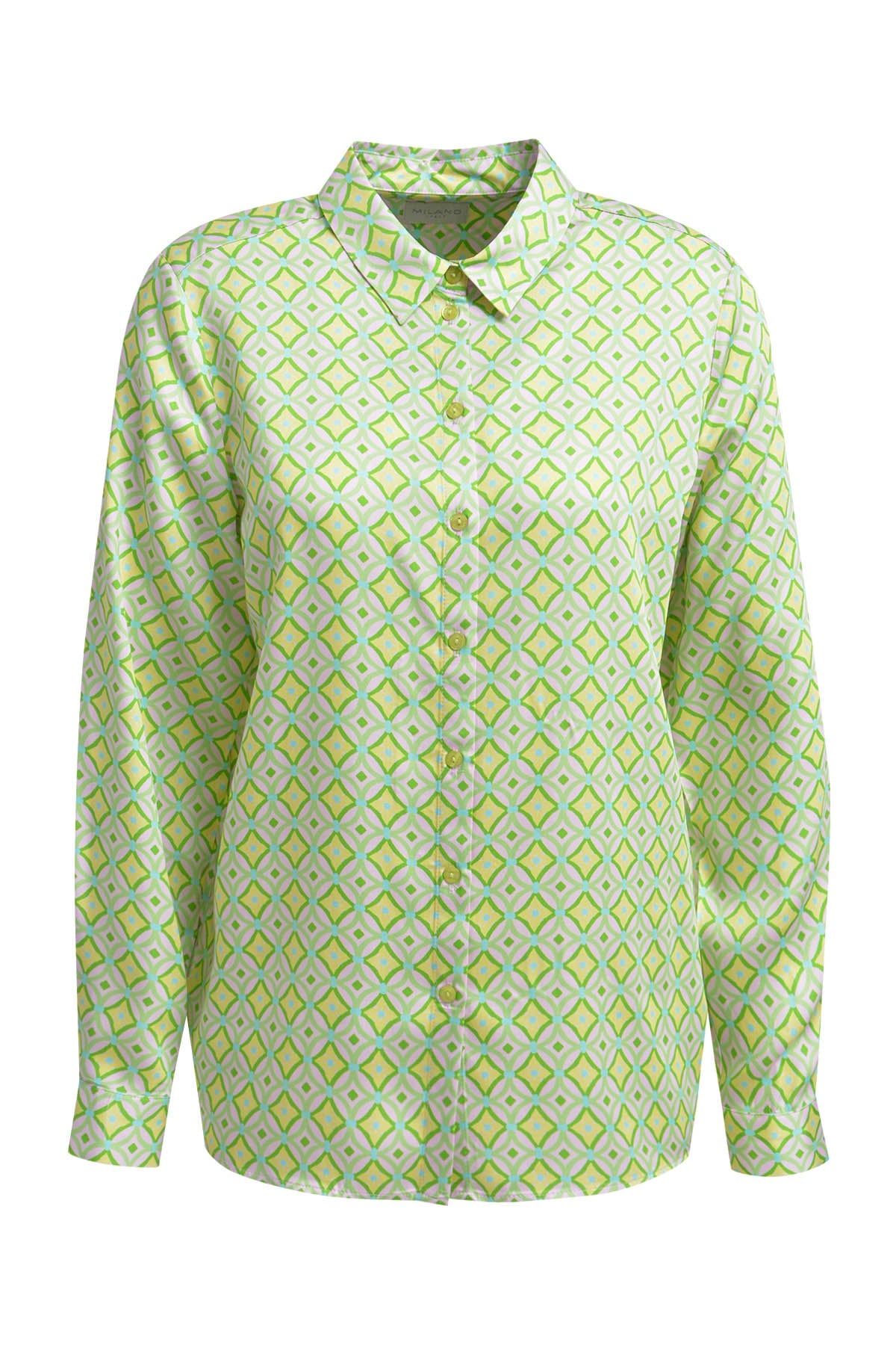 Milano 61-6513-3655 Shirt Blouse – Kiwi Print