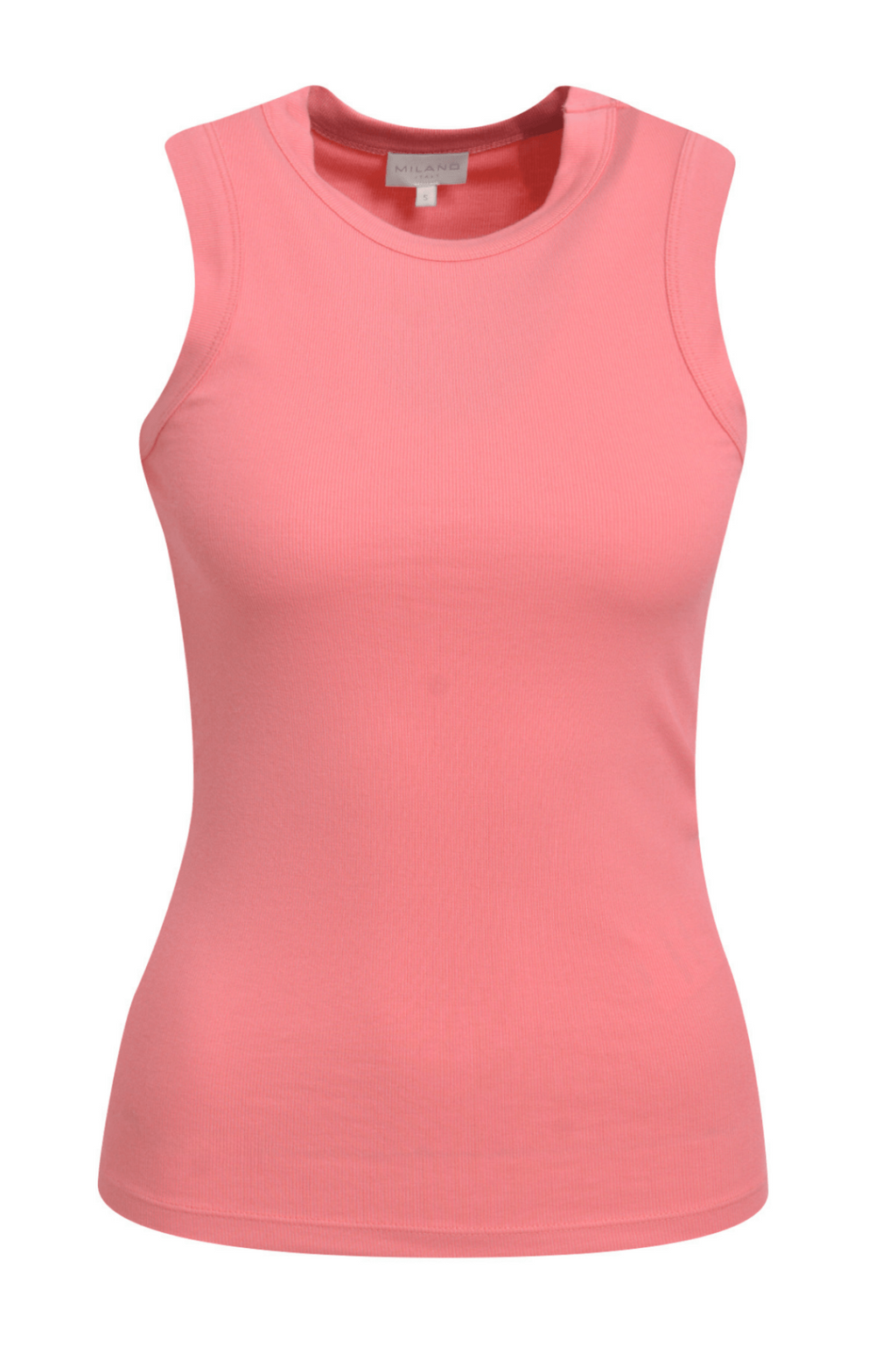 Milano Italy Modal Tank Top 61 - 5597 - 8747 – Neon Coral - Dotique - MILANO