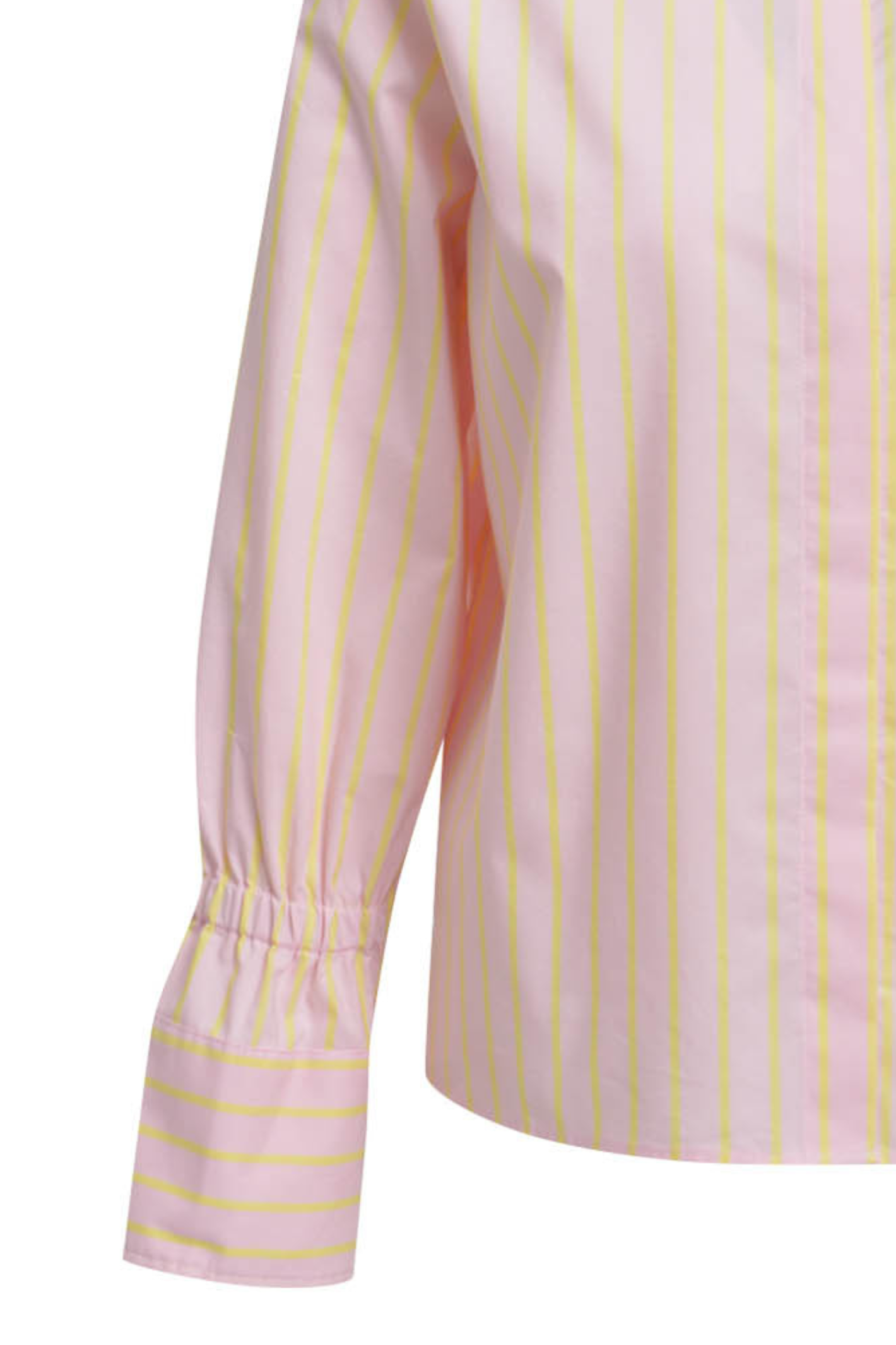 Milano Italy Neon Coral Stripe Shirt Blouse 61 - 4828 - 3751 - Dotique - MILANO