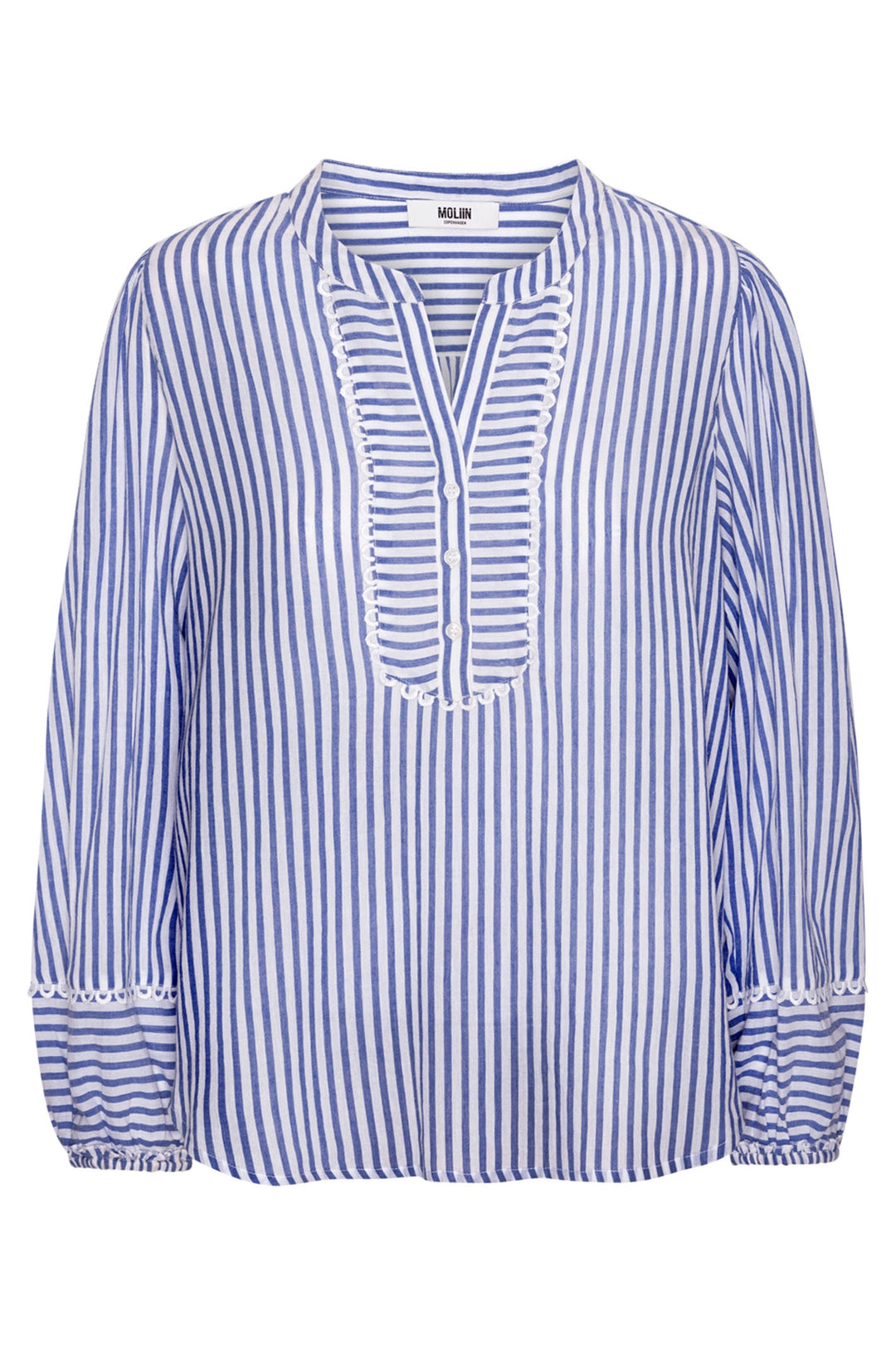 Moliin 2513250 Celine Blue Striped Shirt - Dotique