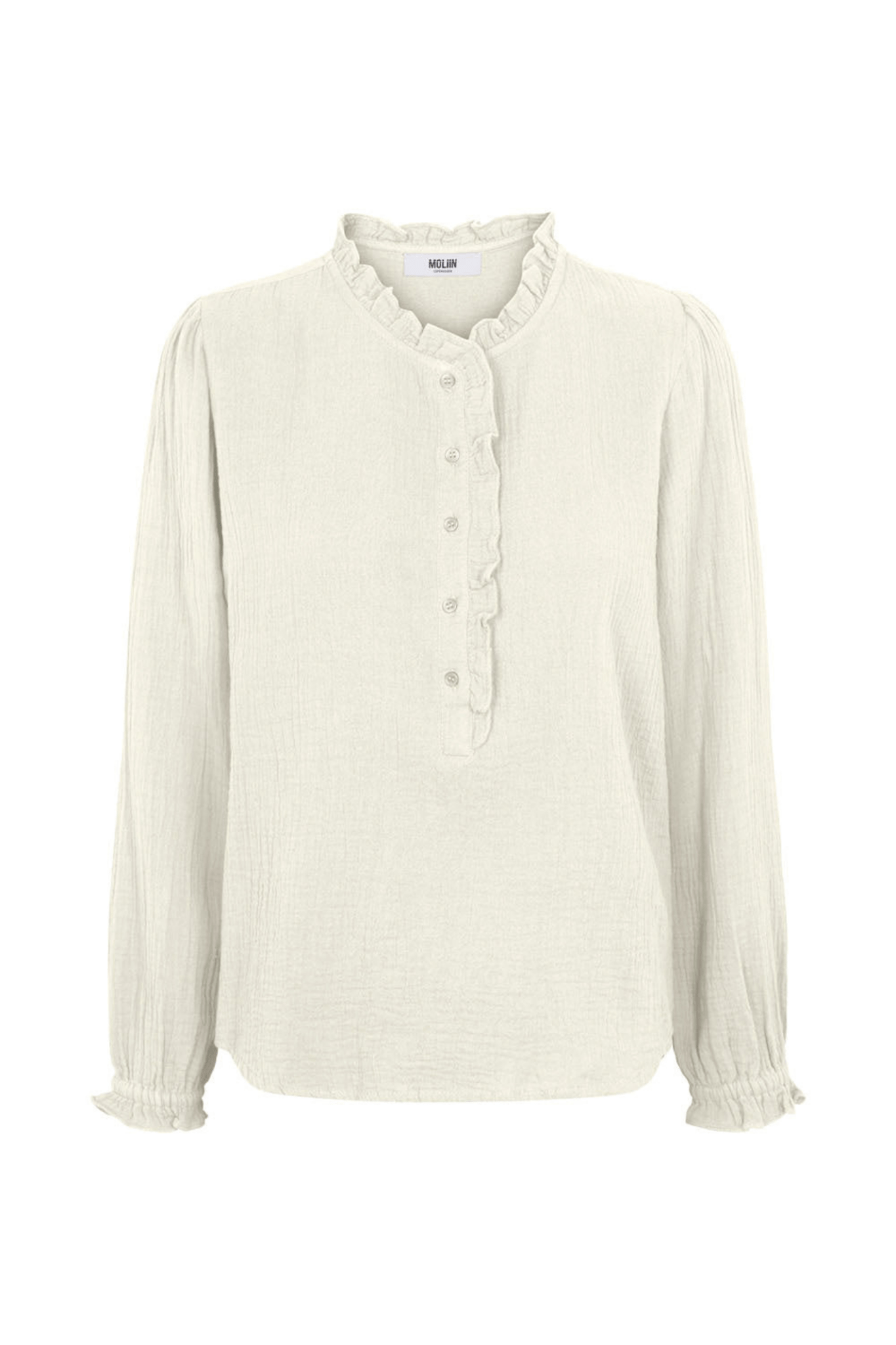 Moliin 2523290 Geneva Cotton Shirt Cloud Dancer - Dotique - Moliin