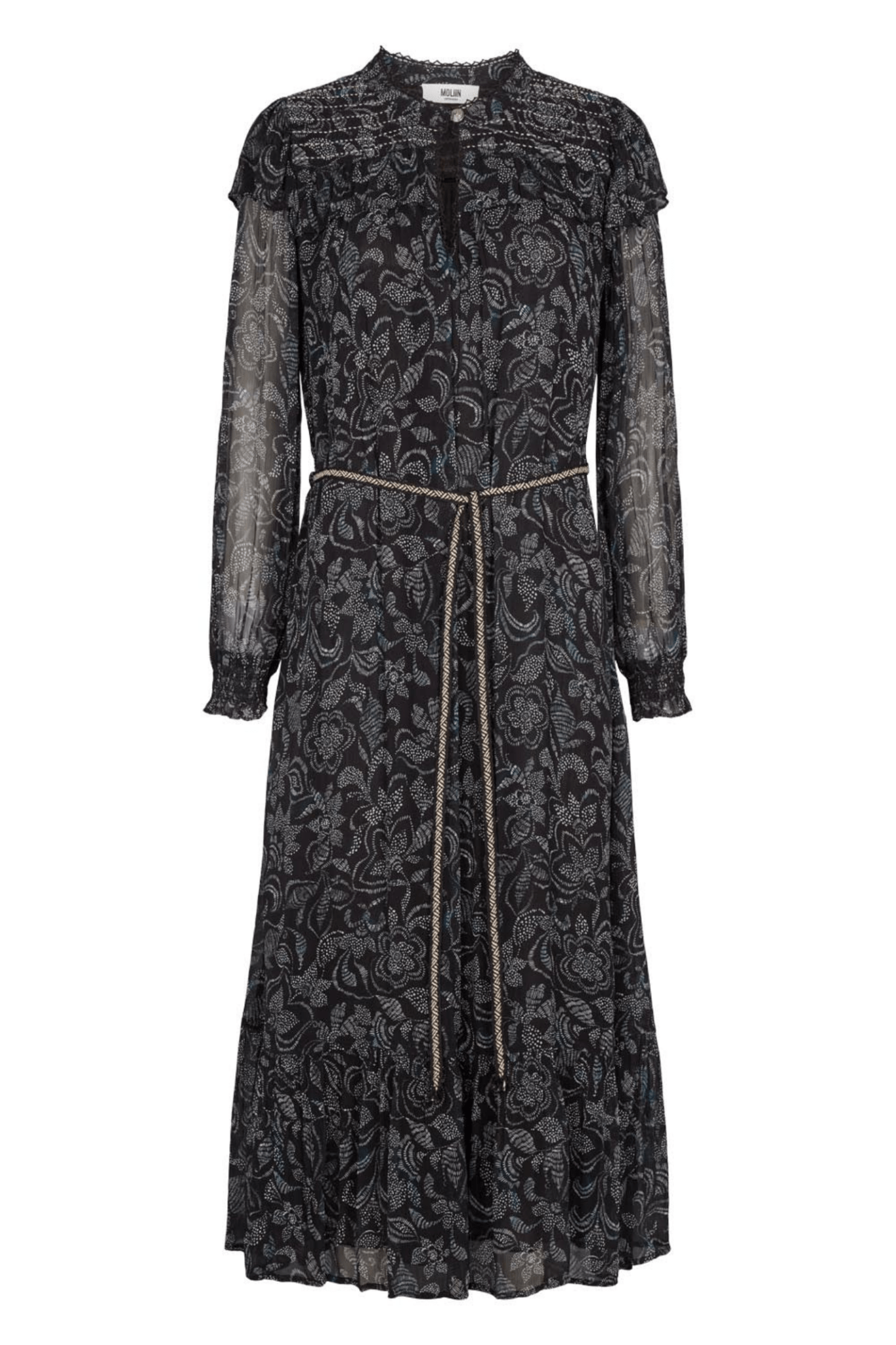 Moliin 2524048 Fenix Evening Blue Dress - Dotique - Moliin