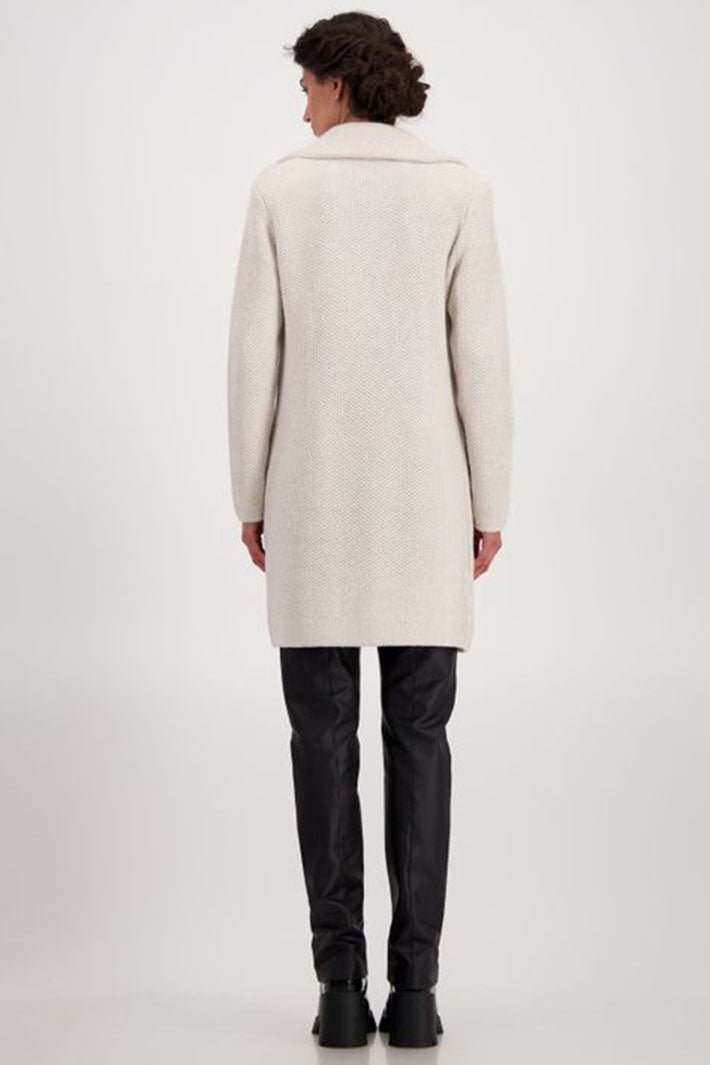 Monari 807261 Champagne Longline Jacket - Dotique