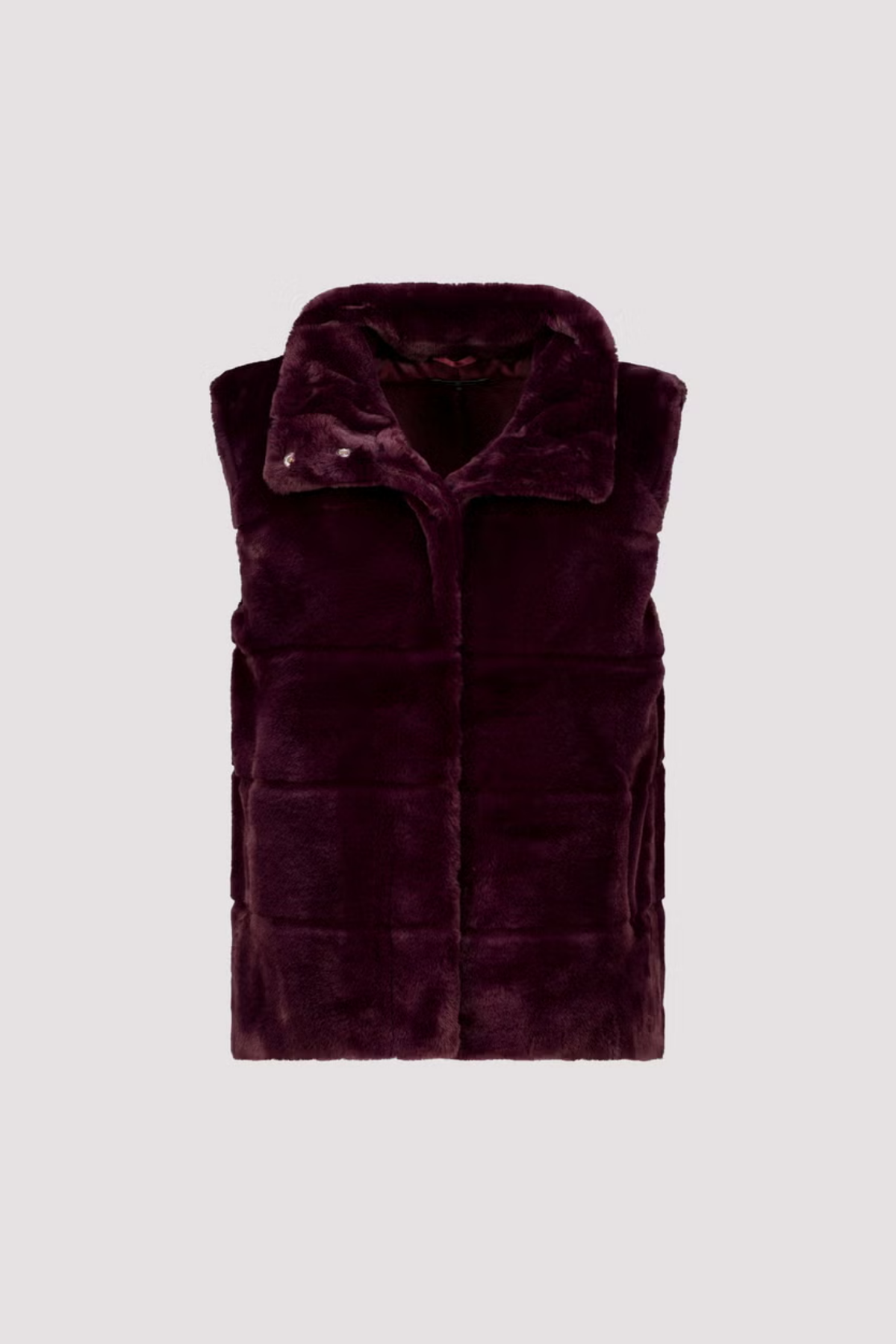 Monari 809785 Gilet - Dark Bordeaux by Monari. Shop Monari at Dotique.