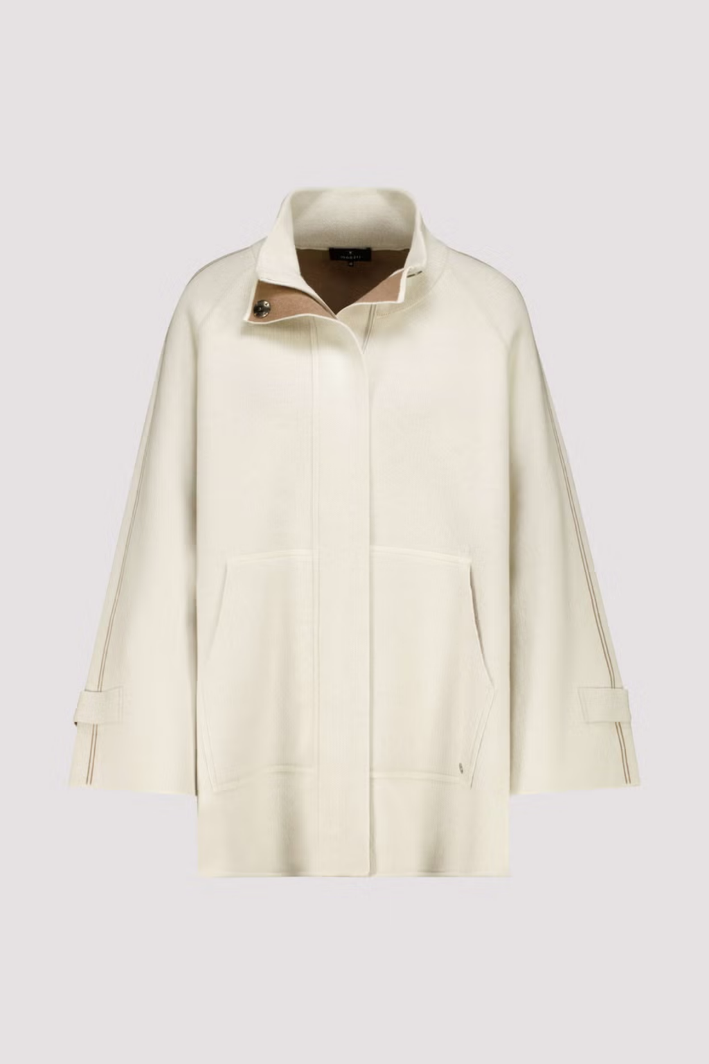 Monari 809951 Double-Faced Cardigan – Antique White. Shop Monari at Dotique