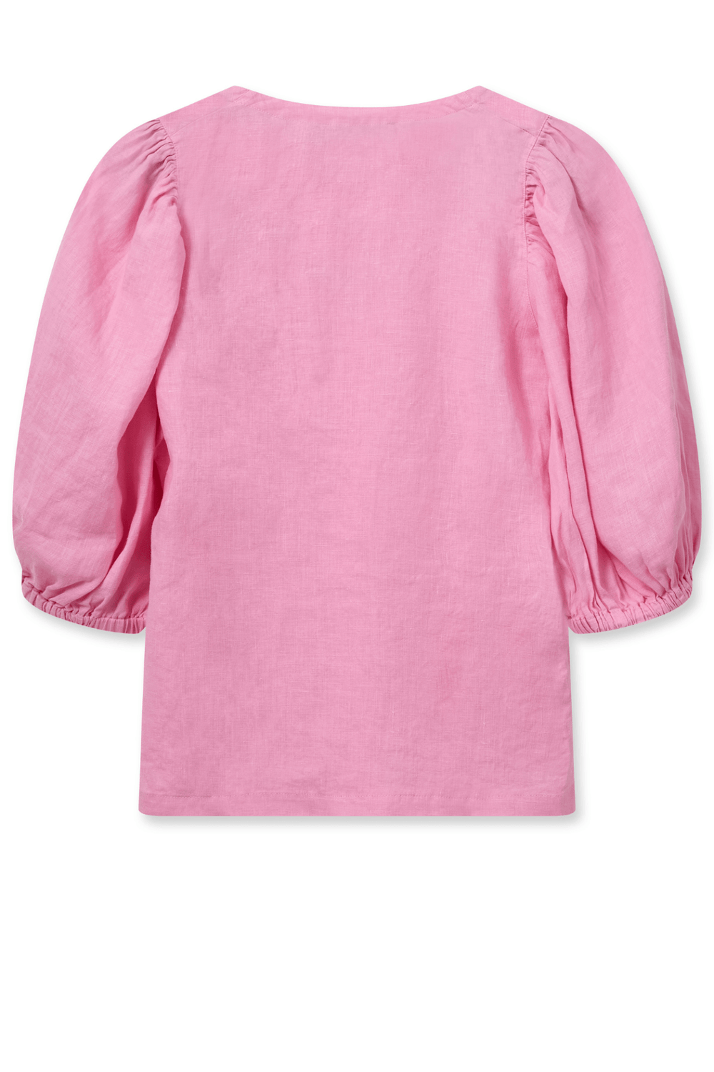 Mos Mosh 160160 MMTaissa Begonia Pink Linen Blouse - Dotique