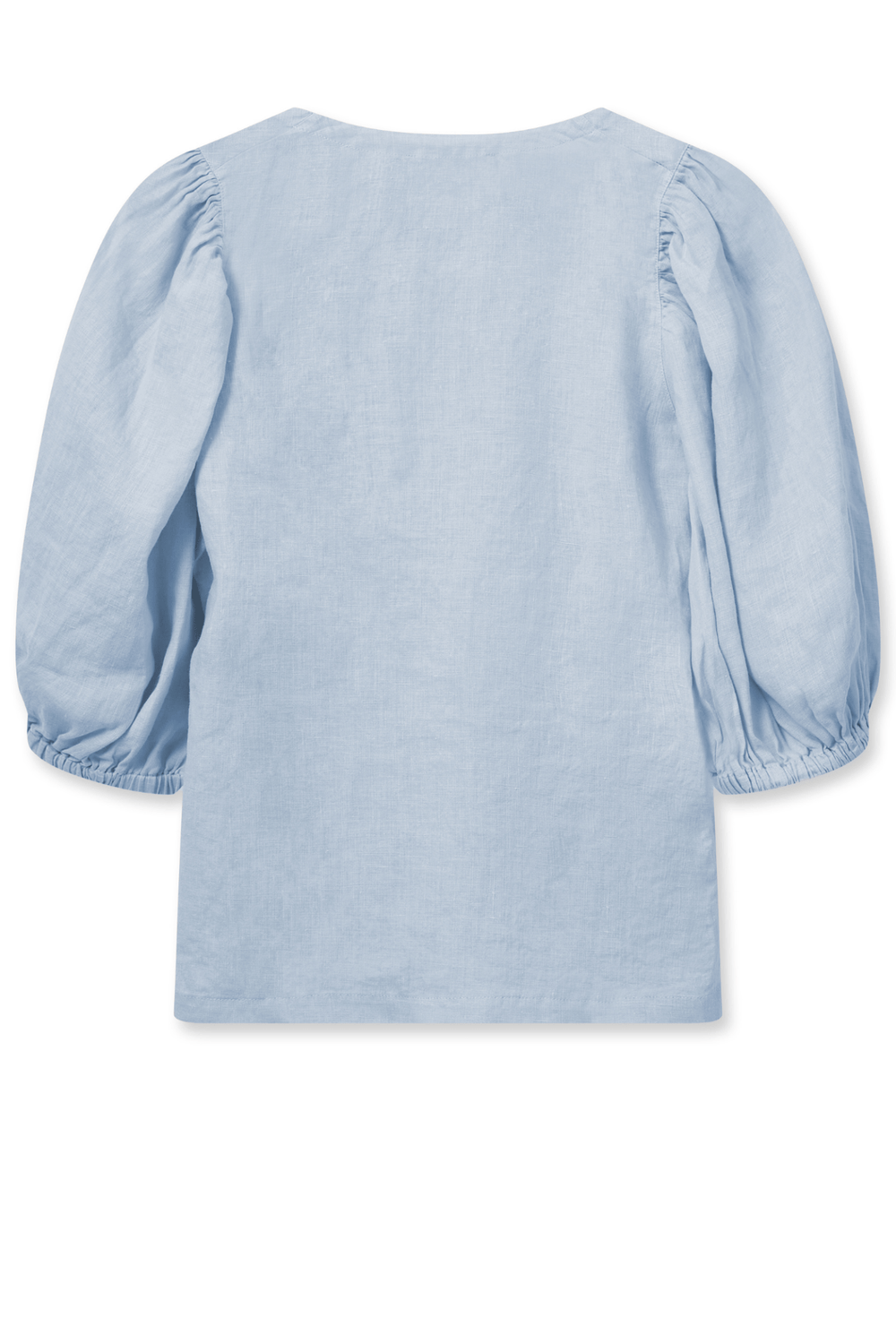 Mos Mosh 160160 MMTaissa Cashmere Blue Linen Blouse - Dotique
