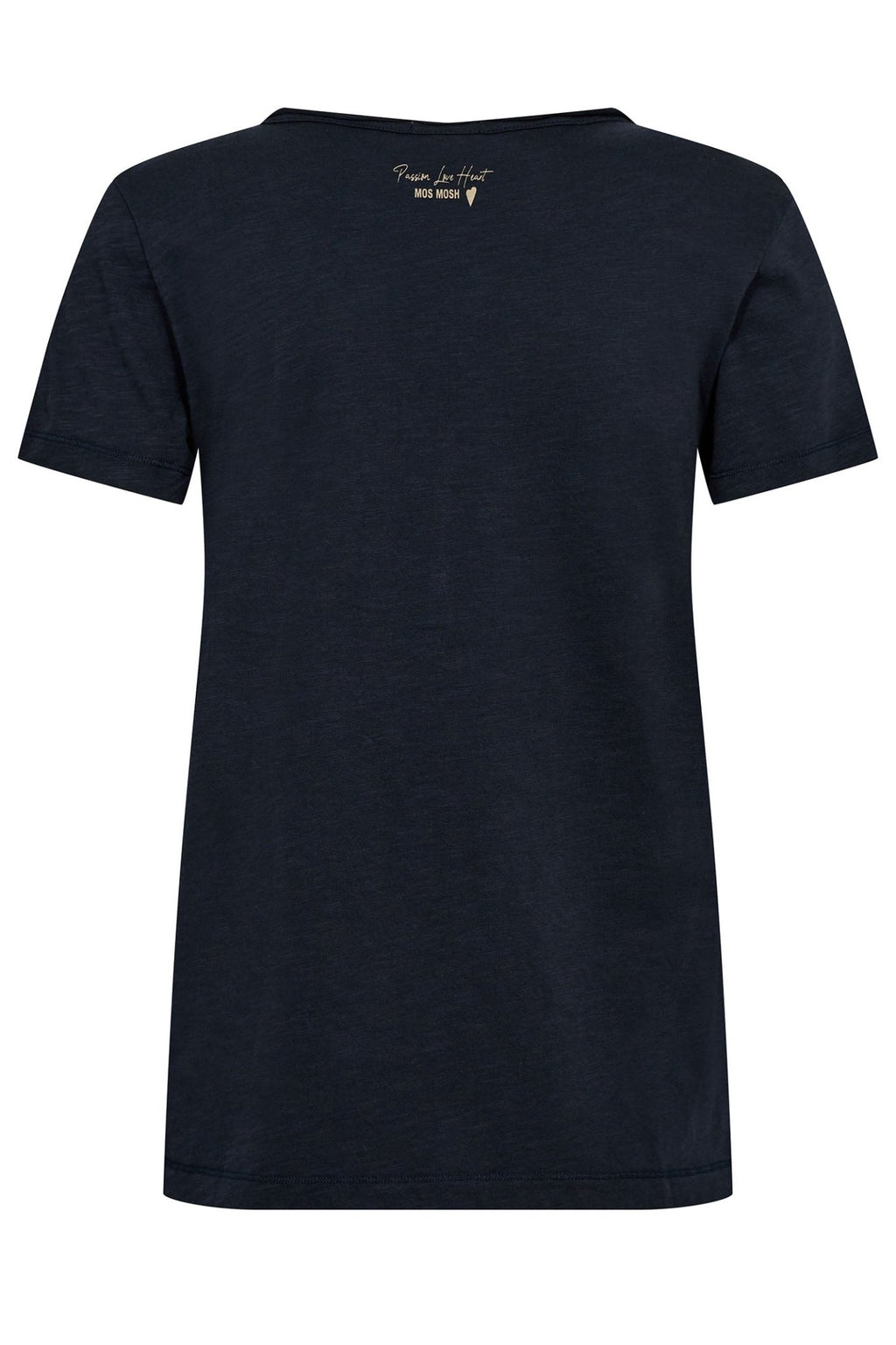 Mos Mosh 160930 MMAstin Salute Navy Basic T-Shirt - Dotique