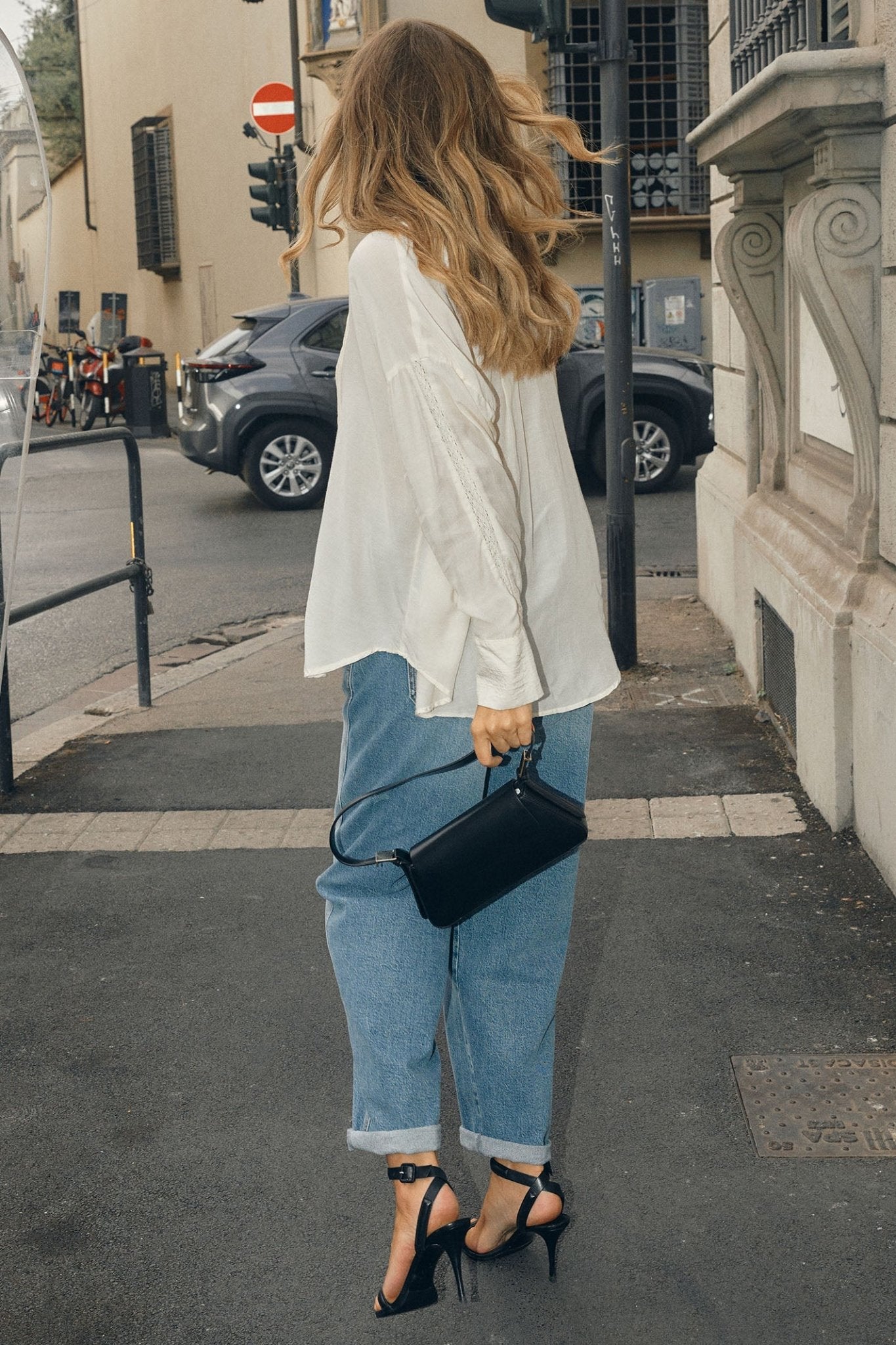 Mos Mosh 161220 MMBarrel Blue Mon Denim Jeans - Dotique
