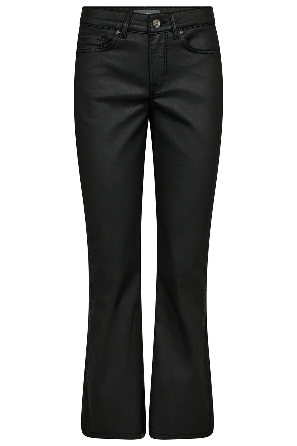 Mos Mosh 167170 Black Ankle Ashley Coated Jeans - Dotique