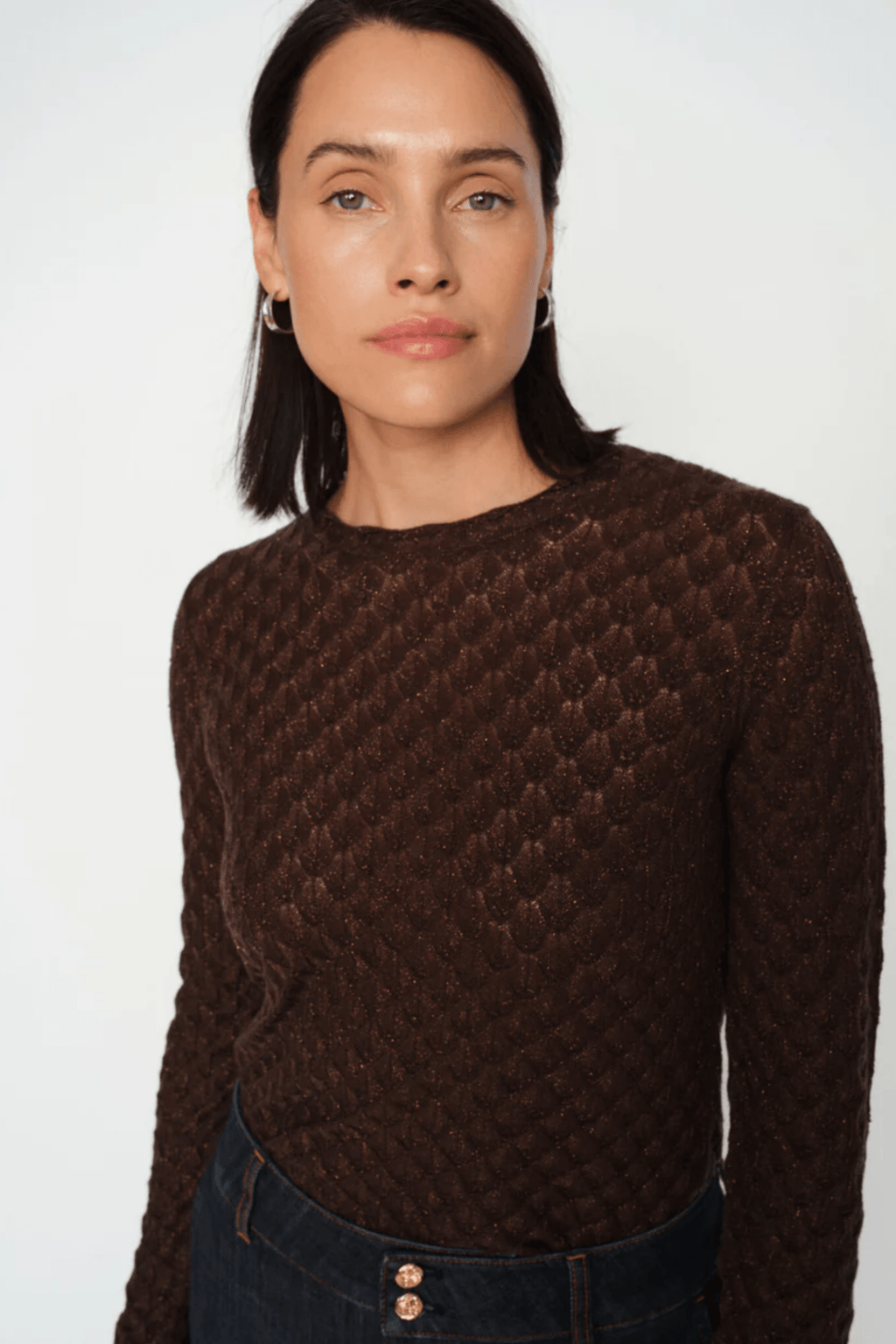 Mos Mosh 167260MMThaz Relena Lux Knit Bracken - Dotique - Mos Mosh