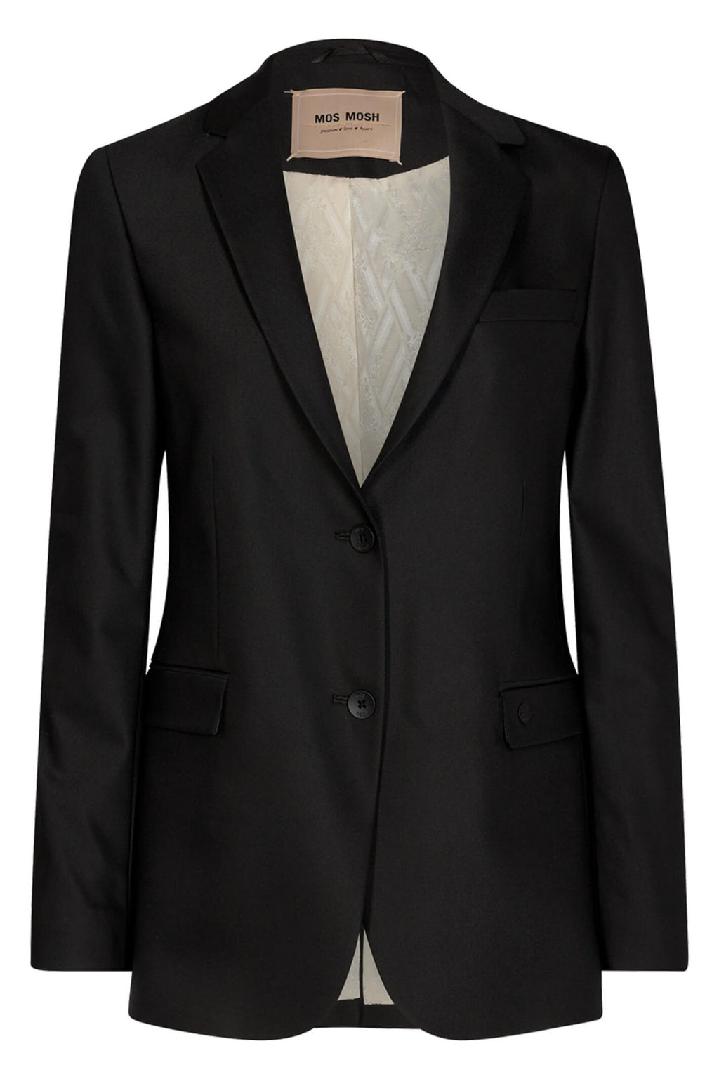 Mos Mosh MMMary Black Night Blazer Jacket - Dotique