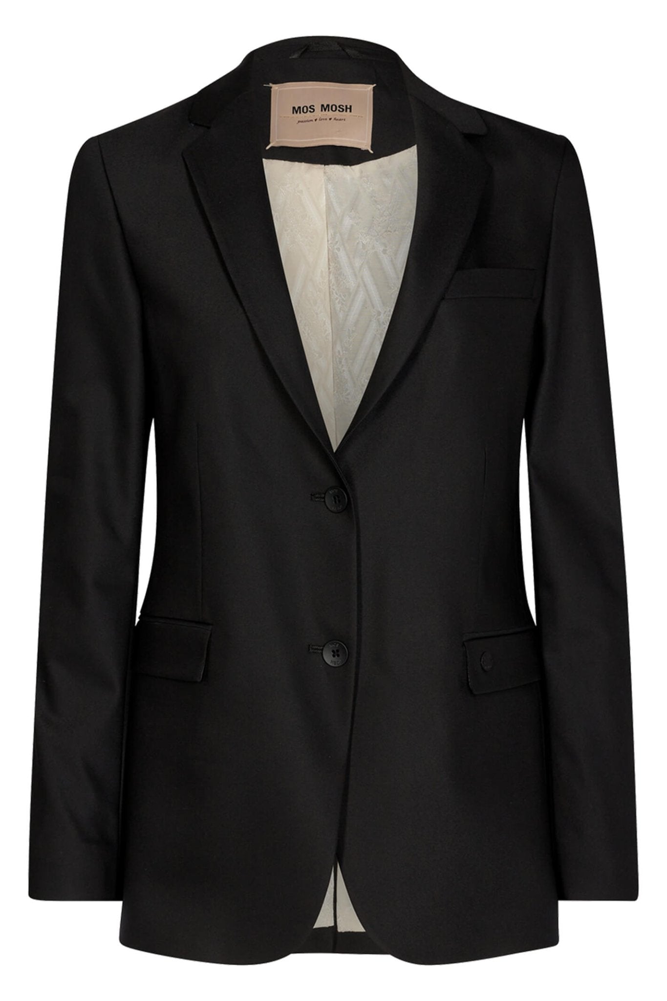 Mos Mosh MMMary Black Night Blazer Jacket - Dotique