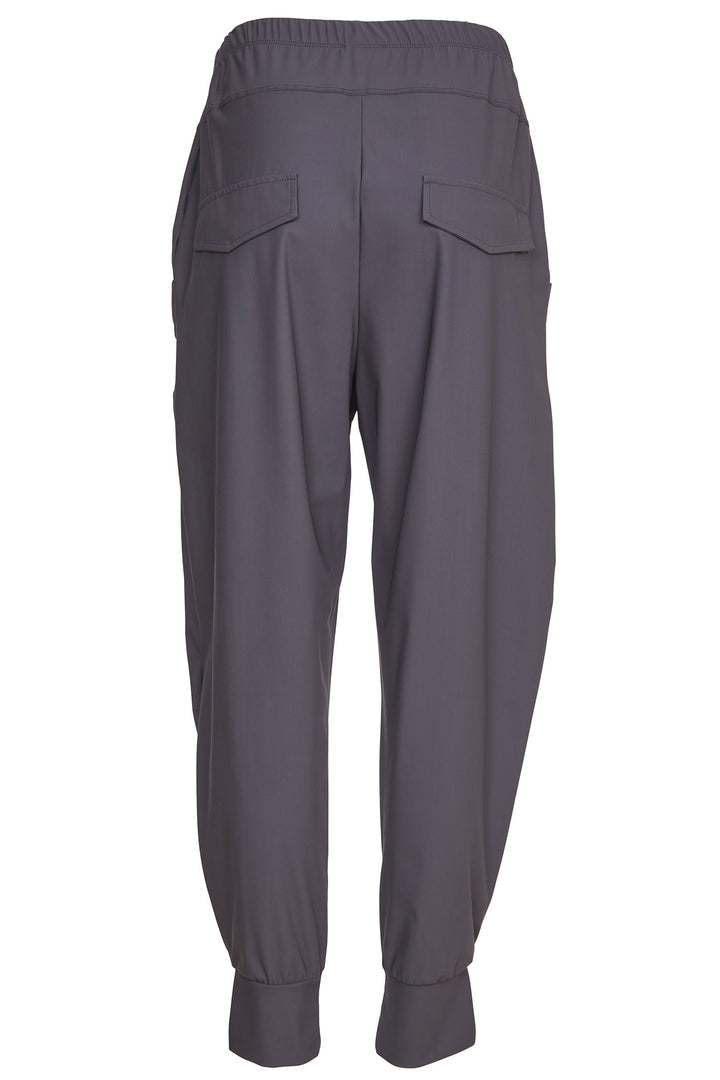 Naya 101 Antracite Grey Cuff Trousers - Dotique