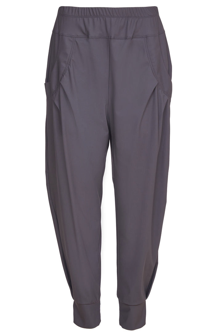 Naya 101 Antracite Grey Cuff Trousers - Dotique