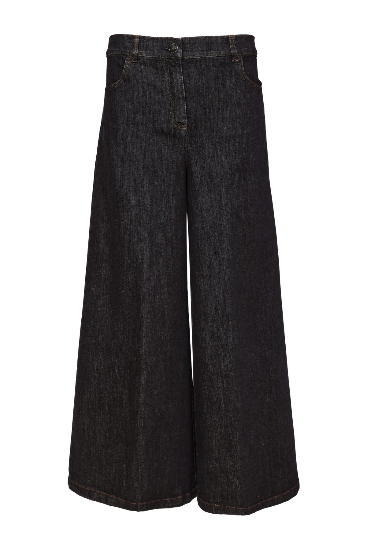 Naya NAW26282 Wide Leg Denim Jean Black Denim