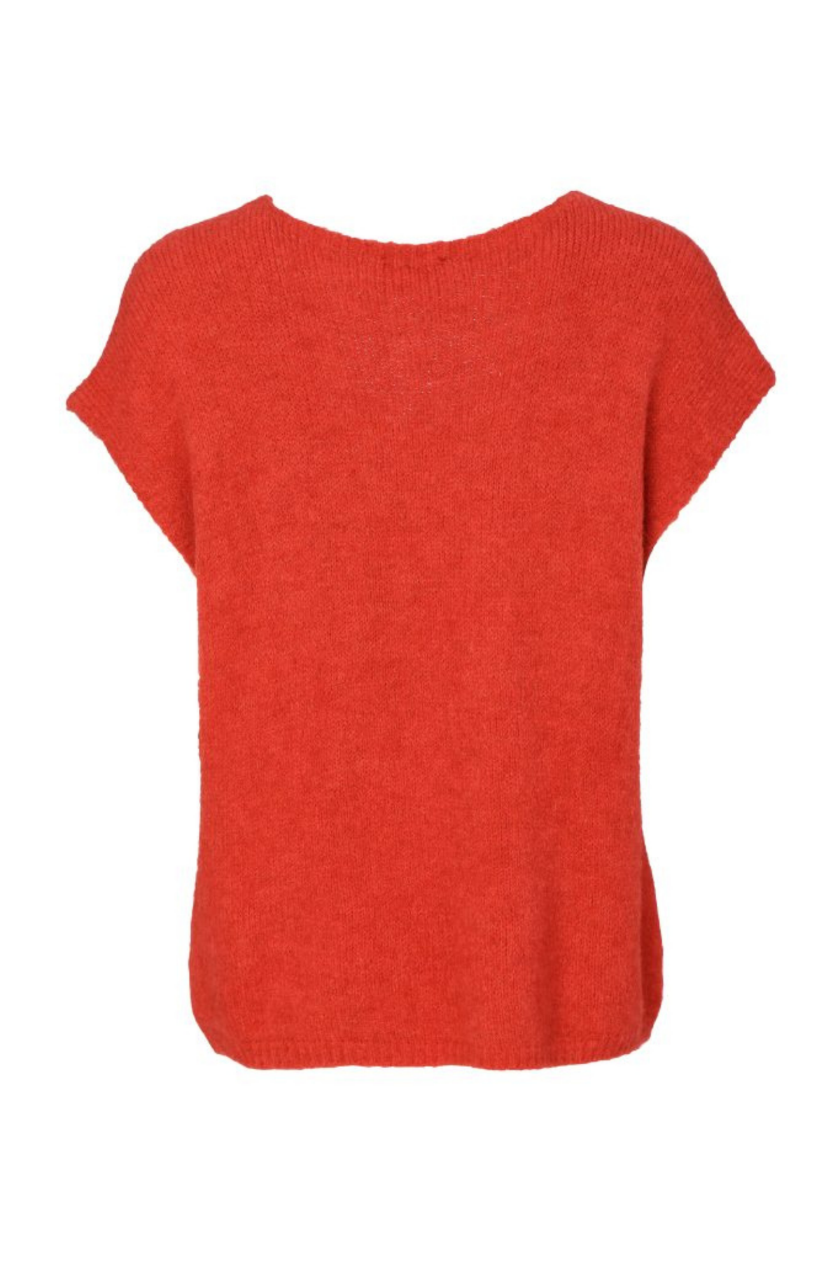 Naya NAW26284 Vee Neck Soft Knit with Extended Shoulder Tigerlily
