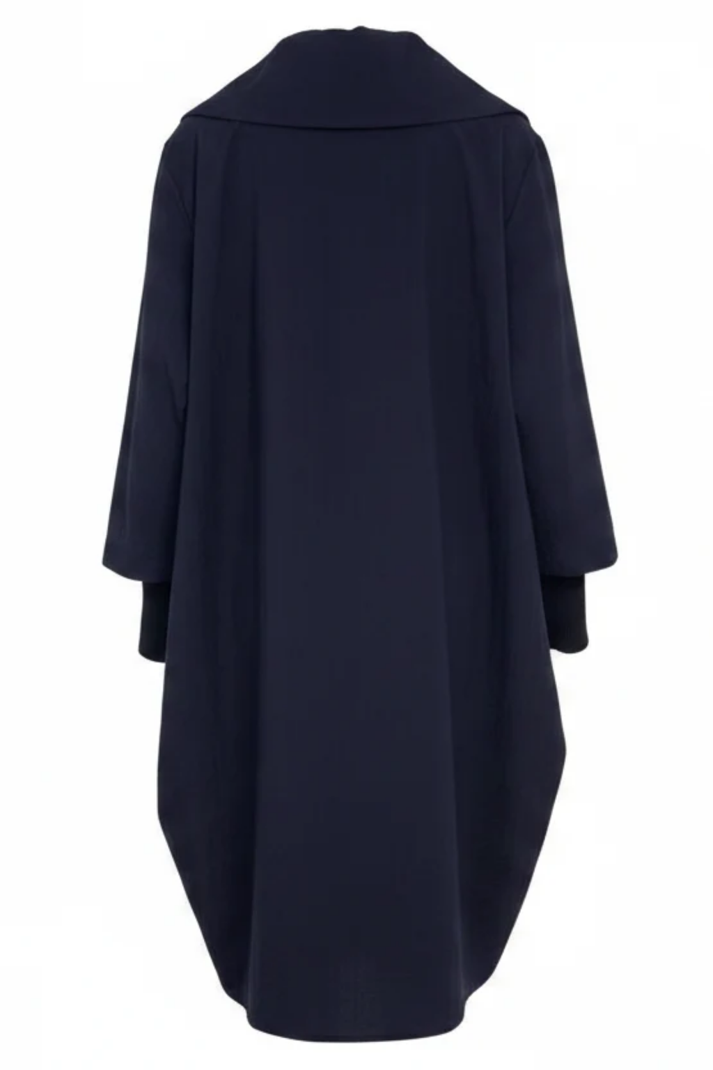 Naya NPA26170 Hooded Coat With D Ring Trim At Pockets French Blue