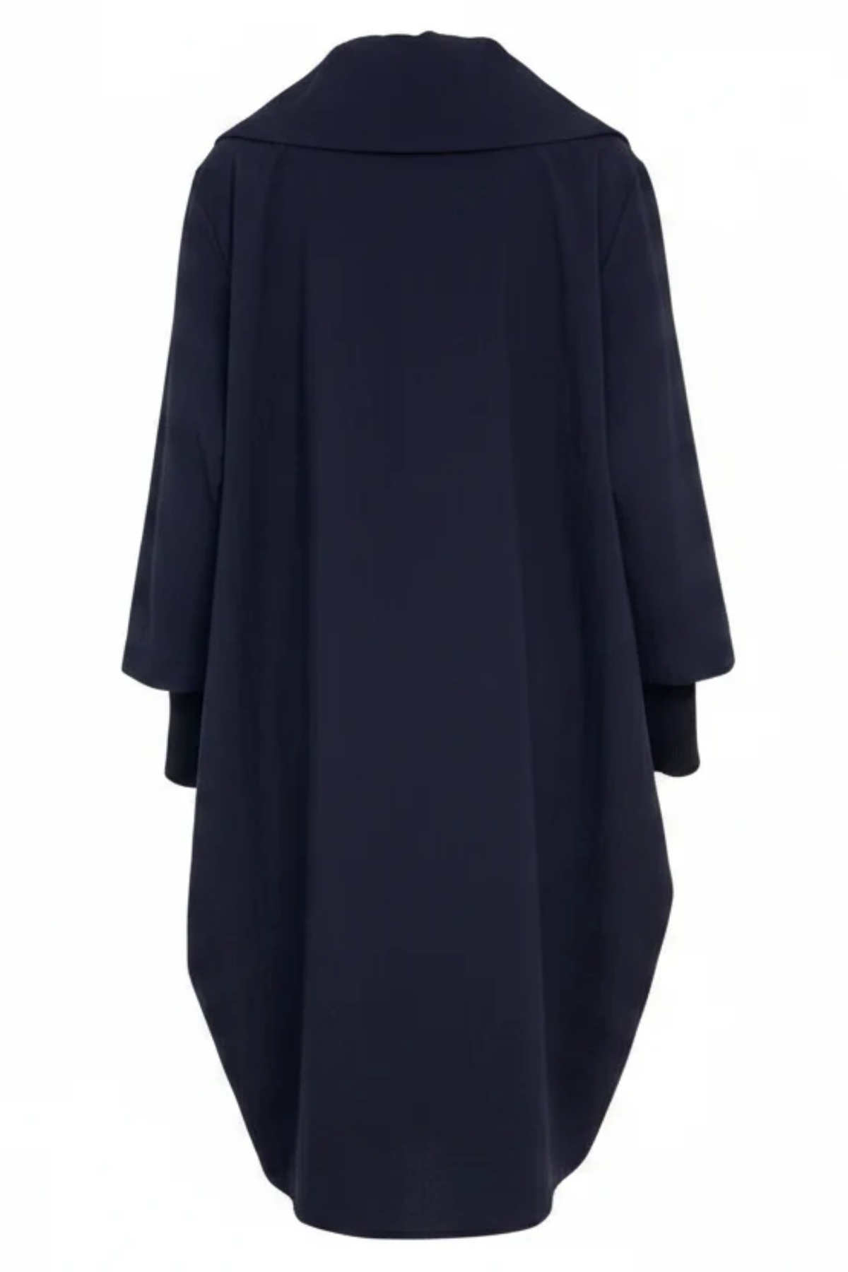Naya NPA26170 Hooded Coat With D Ring Trim At Pockets French Blue