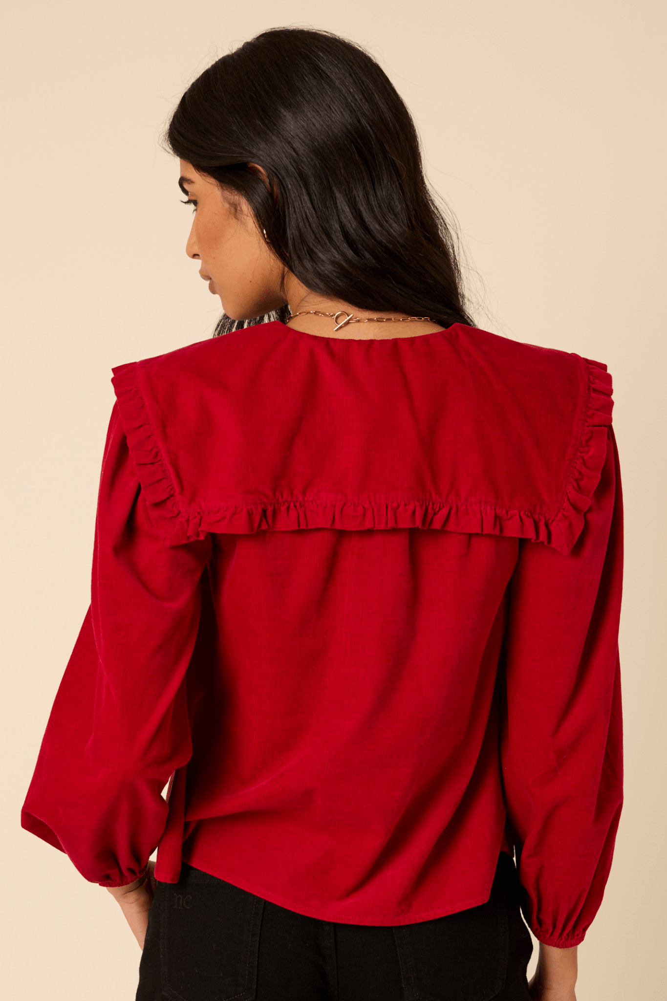 Nobody’s Child T254096 Red Eloise Blouse - Dotique - Nobody’s Child