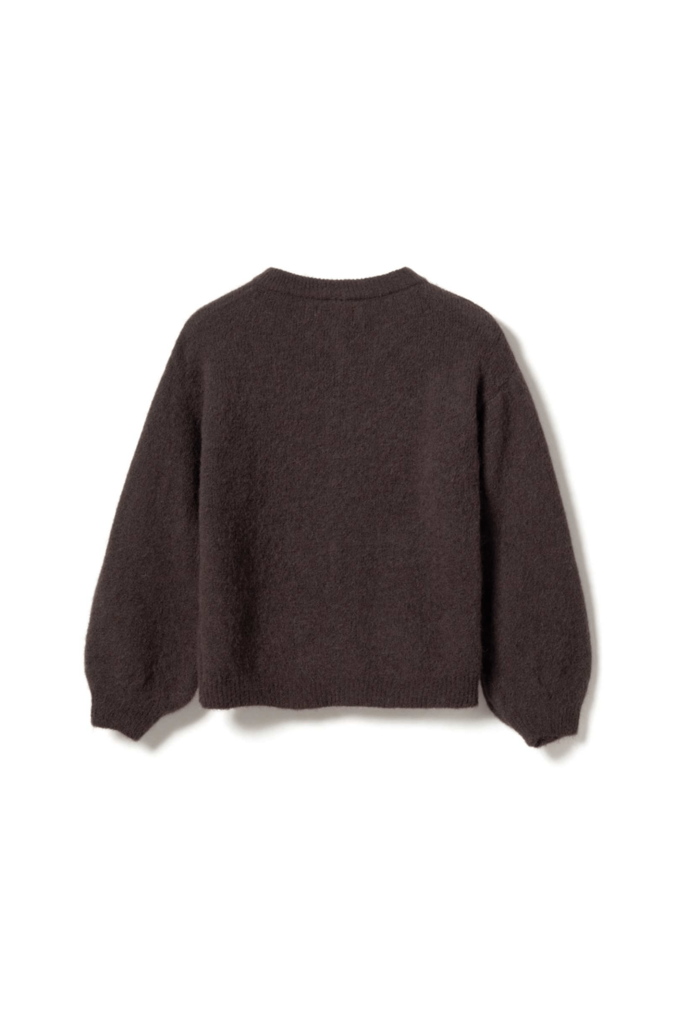 Noella 12940084 Kae Knit Cardigan Chocolate - Dotique - Noella