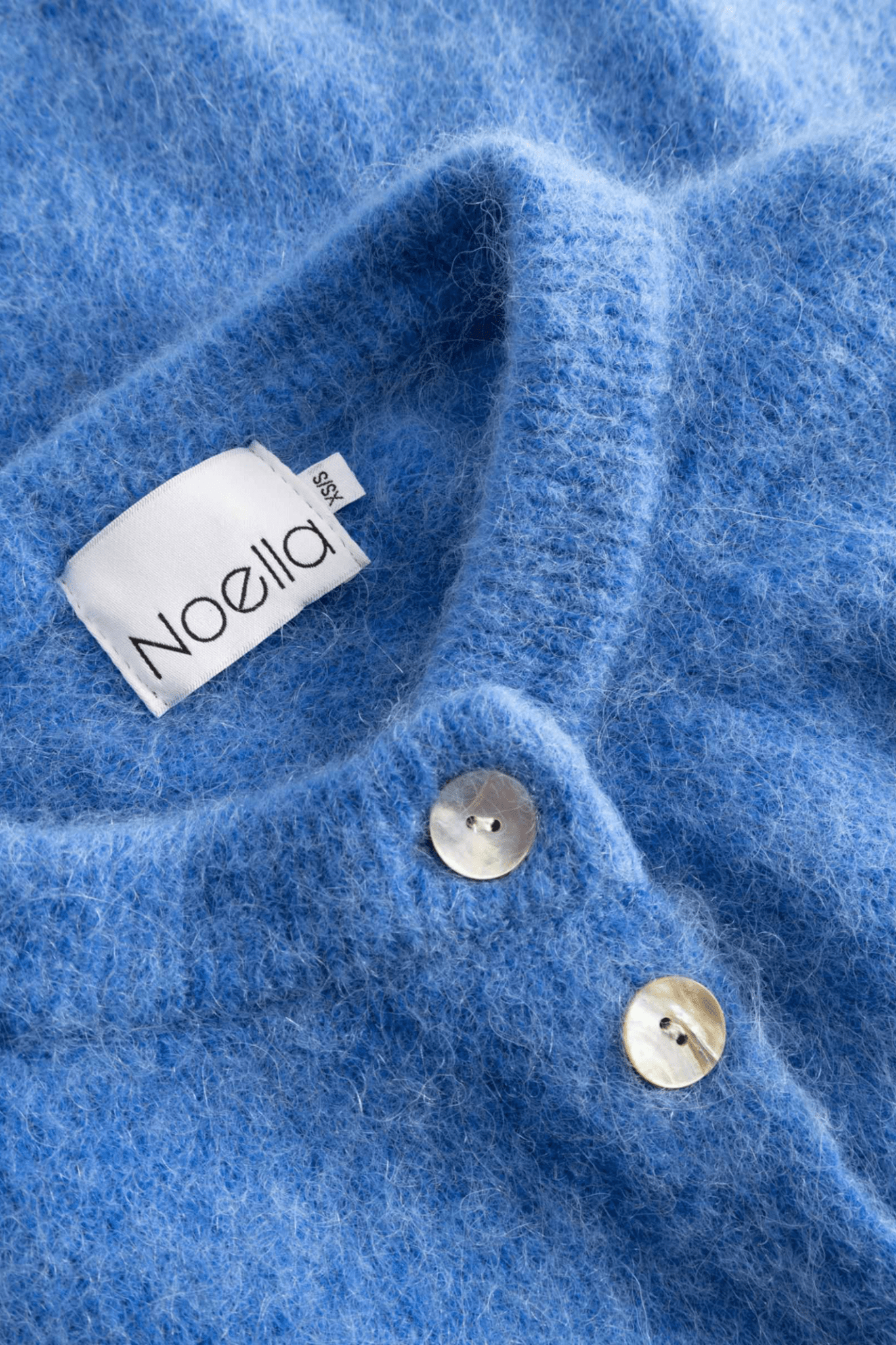 Noella 12940084 Kae Knit Cardigan Dove Blue - Dotique - Noella